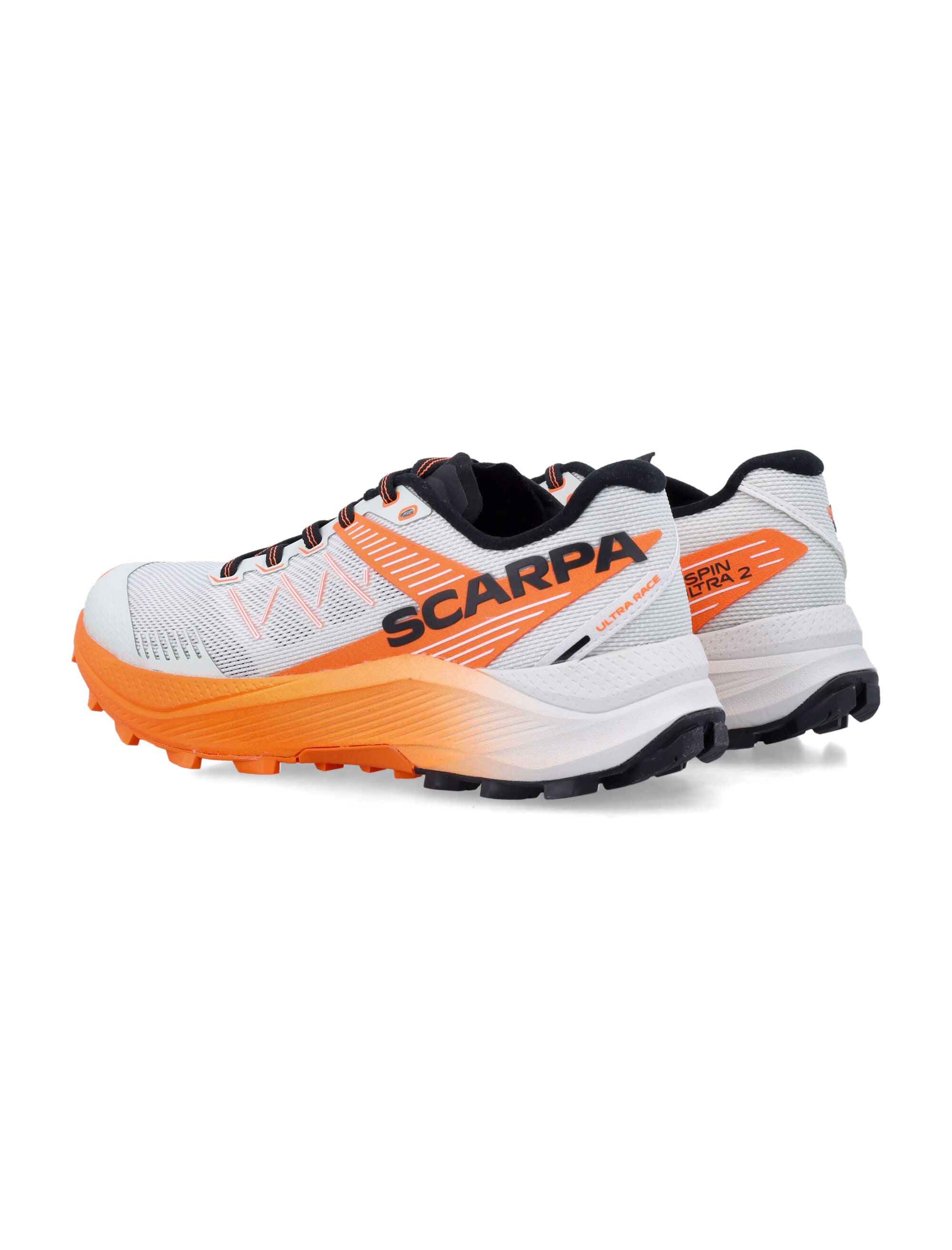 Scarpa Spin Ultra 2 ultra-distance womans running shoes Ice Orange Fluo Upper Sneaker