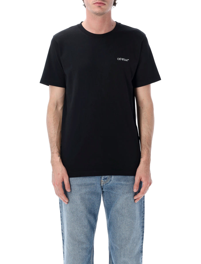 Off-White Metal Arrow Cotton T-Shirt Black Tshirt