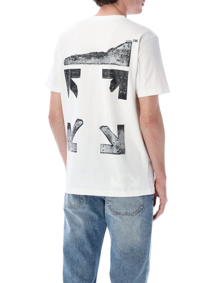 Off-White Metal Arrow Cotton T-Shirt Tshirt