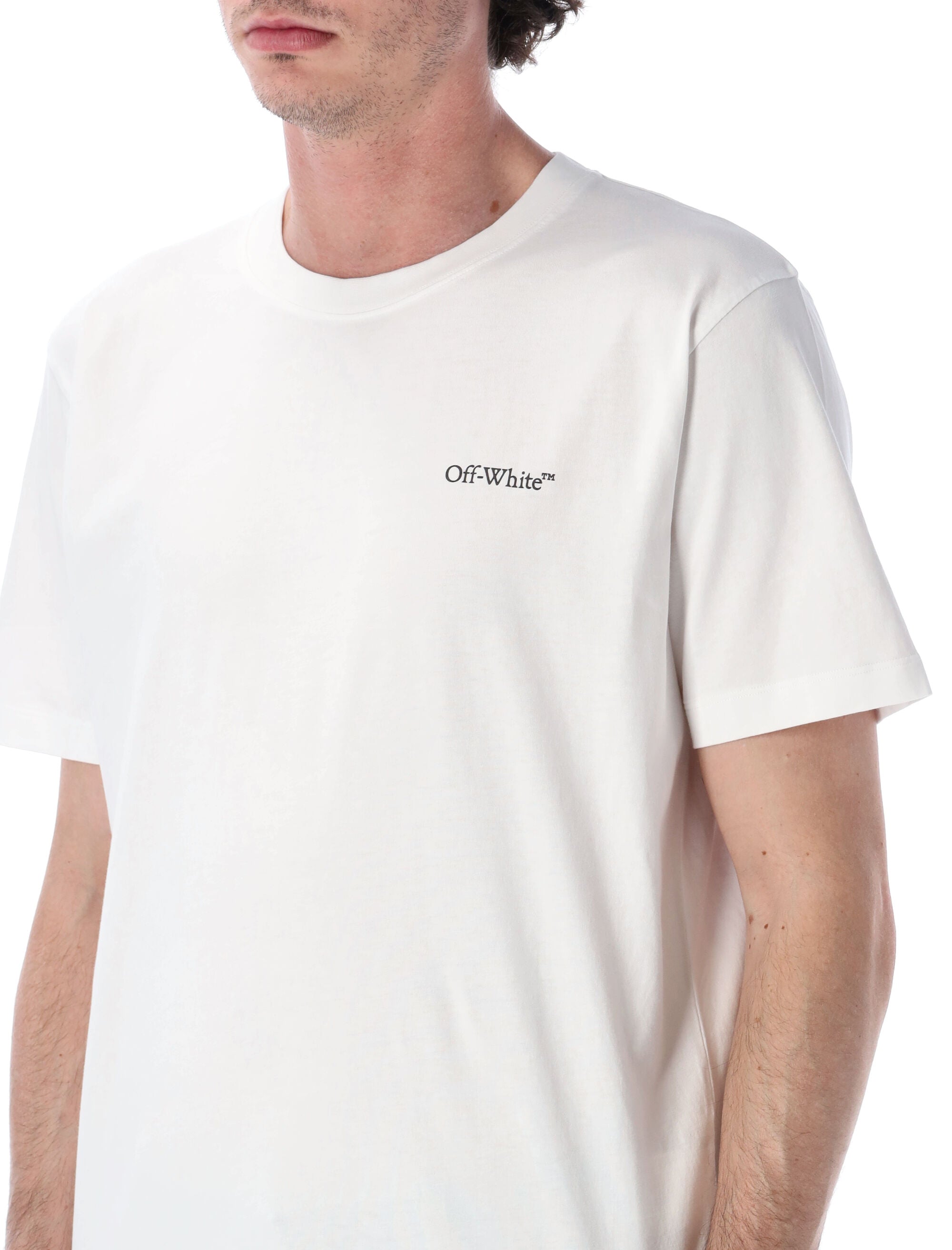 Off-White Metal Arrow Cotton T-Shirt Tshirt