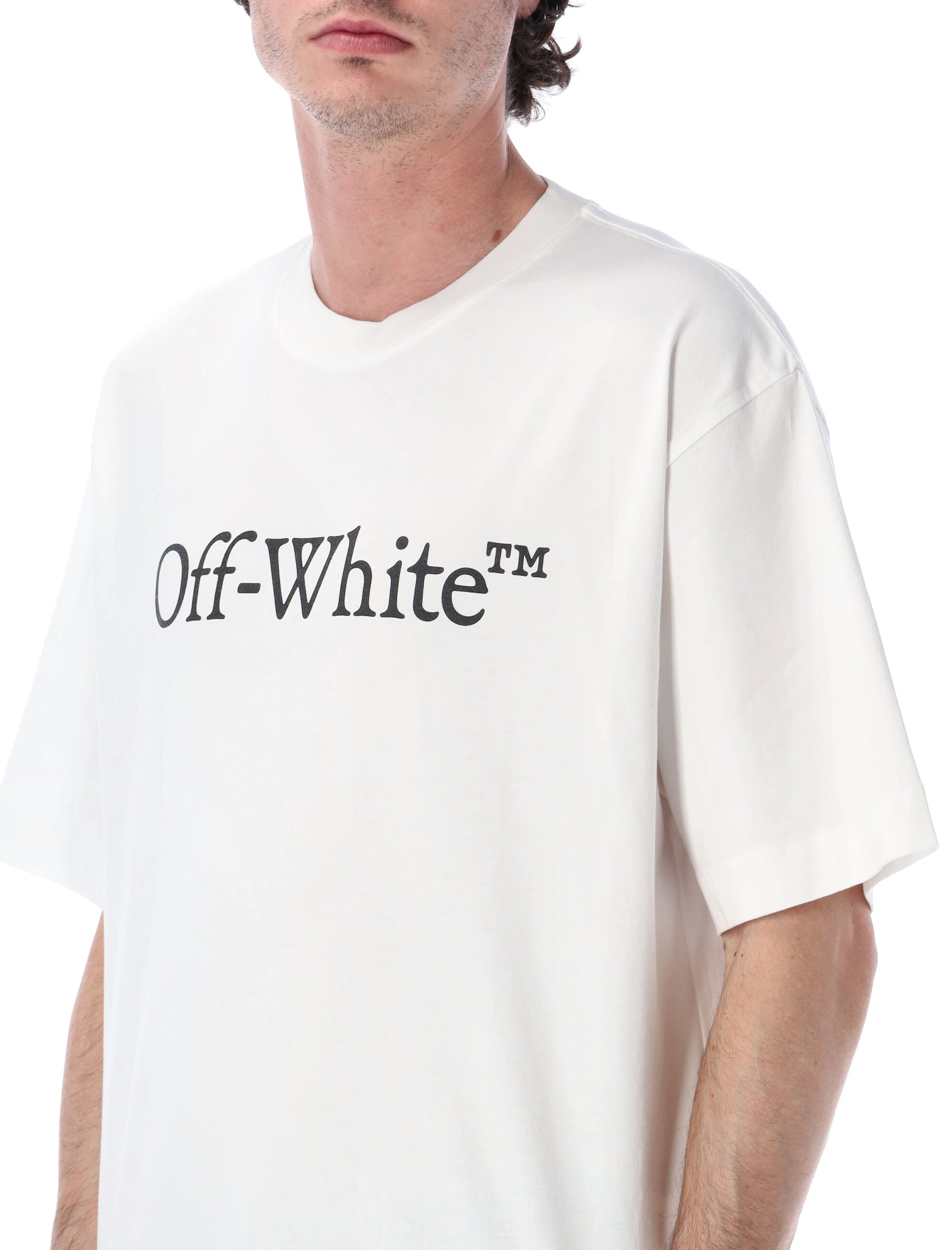 Off-White Big Bookish T-Shirt Cotton Tshirt