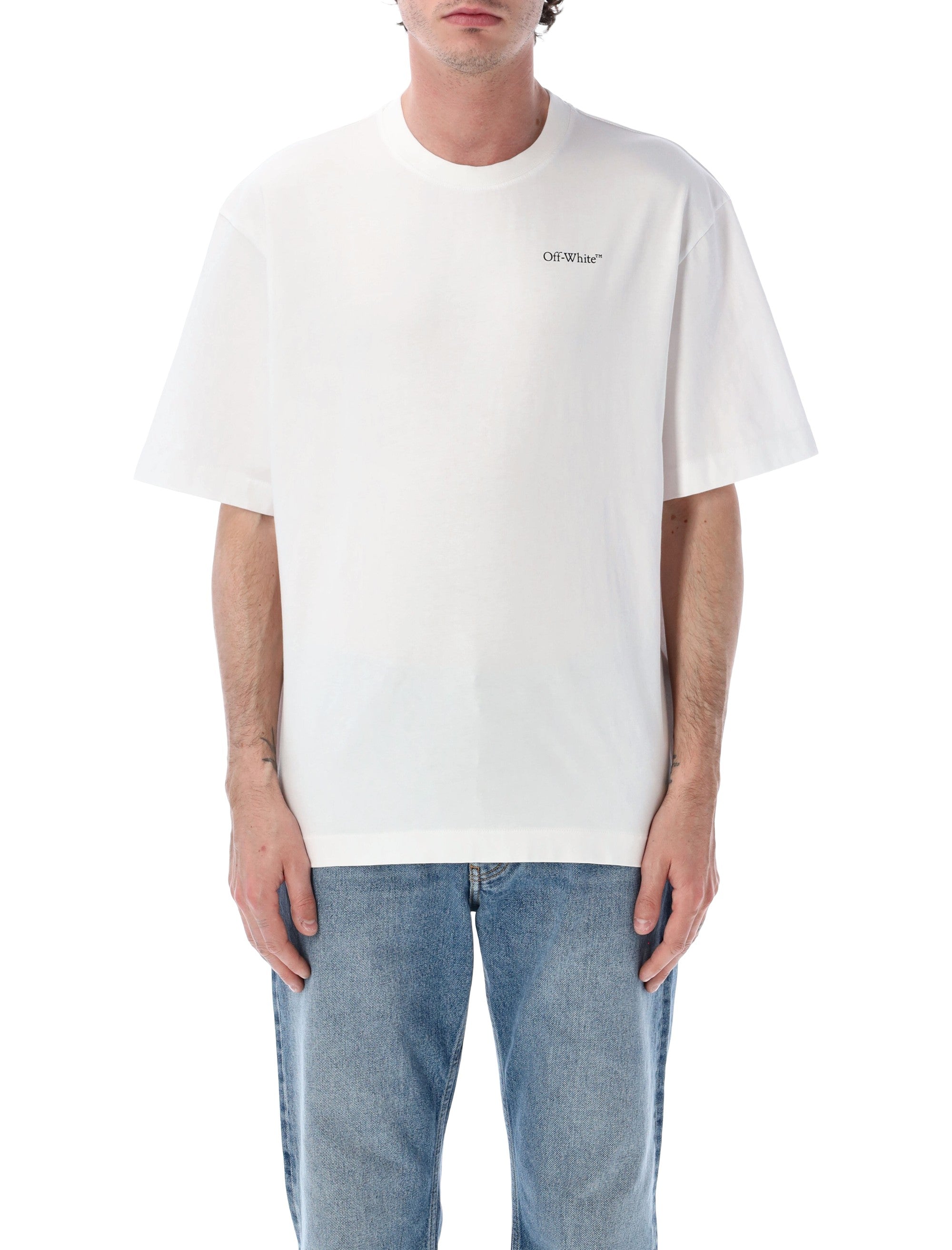 Off-White Half Arrow Skate T-Shirt Cotton Tshirt