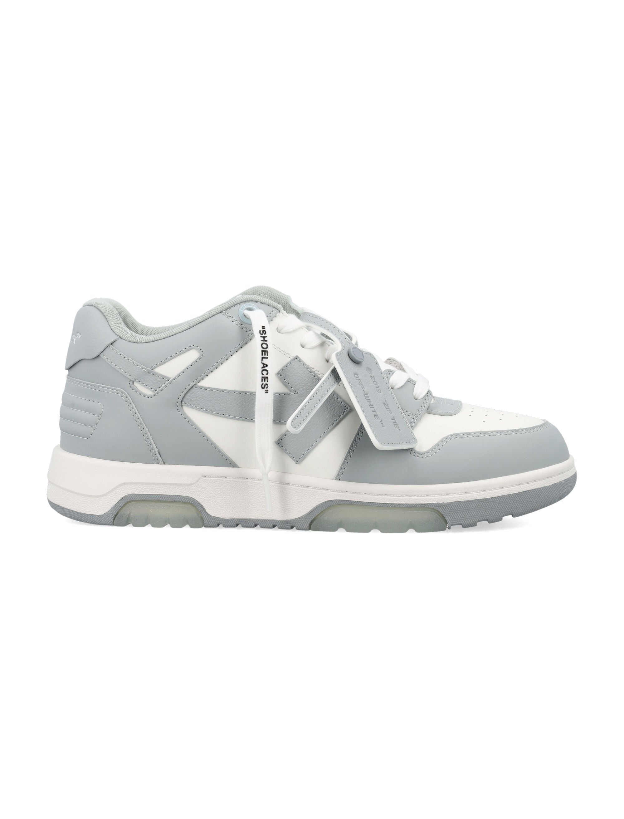 Off-White Out of Office low-top leather sneakers White Grey Upper