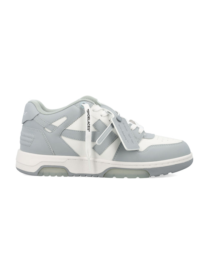 Off-White Out of Office low-top leather sneakers White Grey Upper