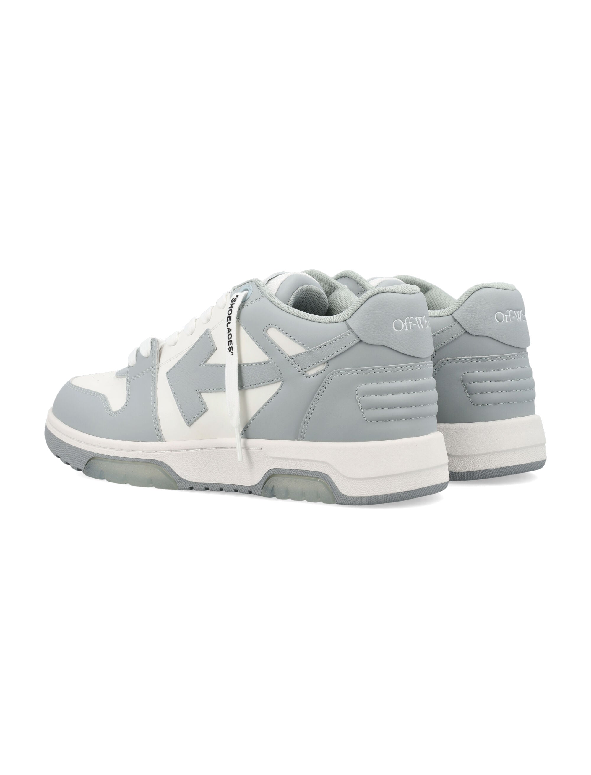 Off-White Out of Office low-top leather sneakers White Grey Upper