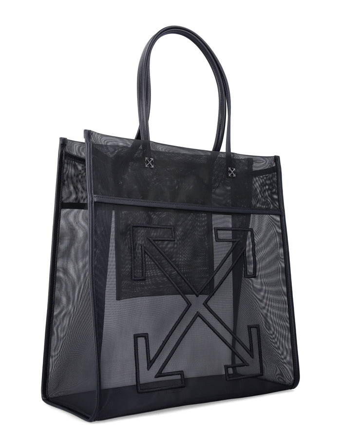 Off-White Market Tote Bag Black Polyester