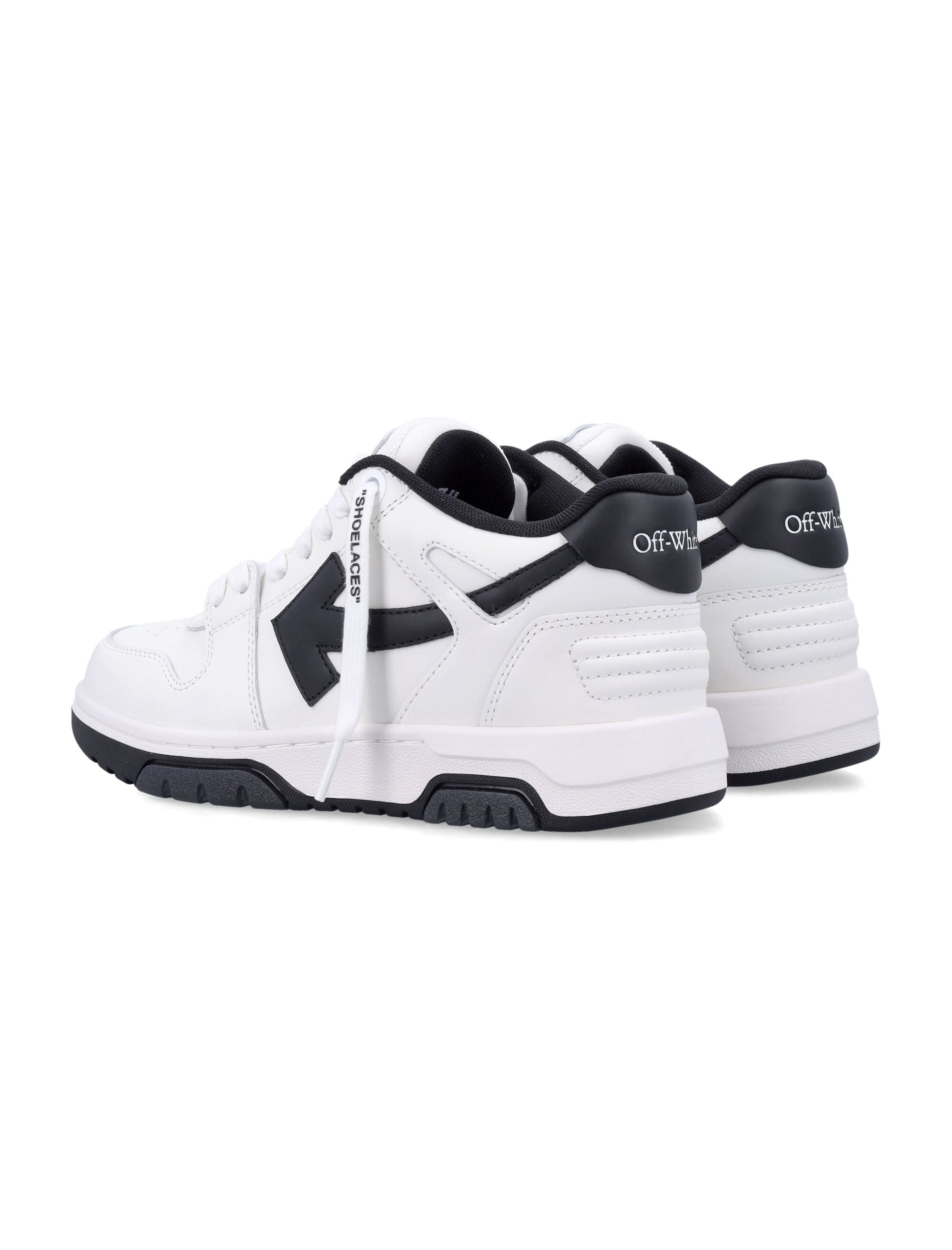 Off-White Out of Office womens sneakers White Black Upper