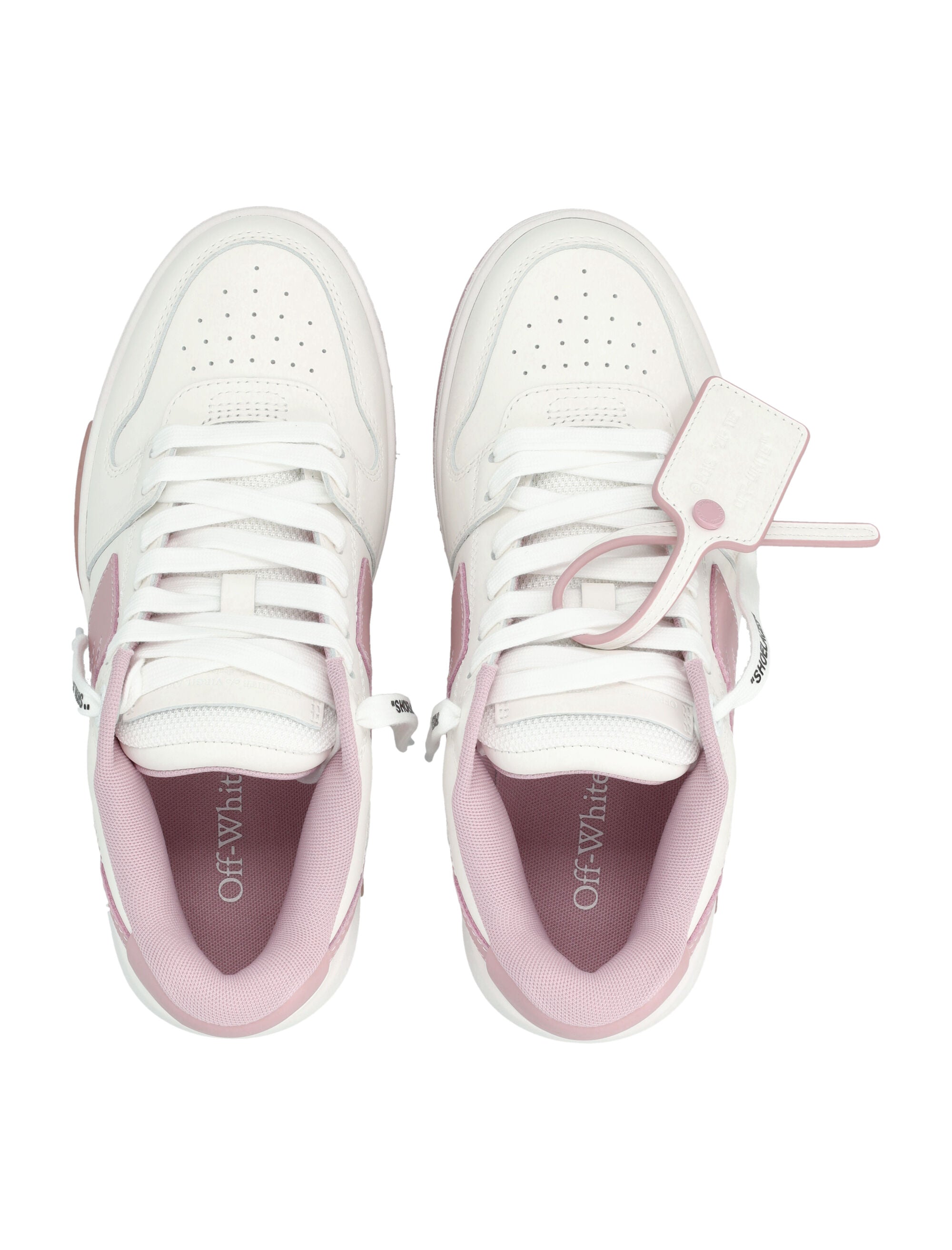 Off-White Out of Office womens sneakers White Pink Upper