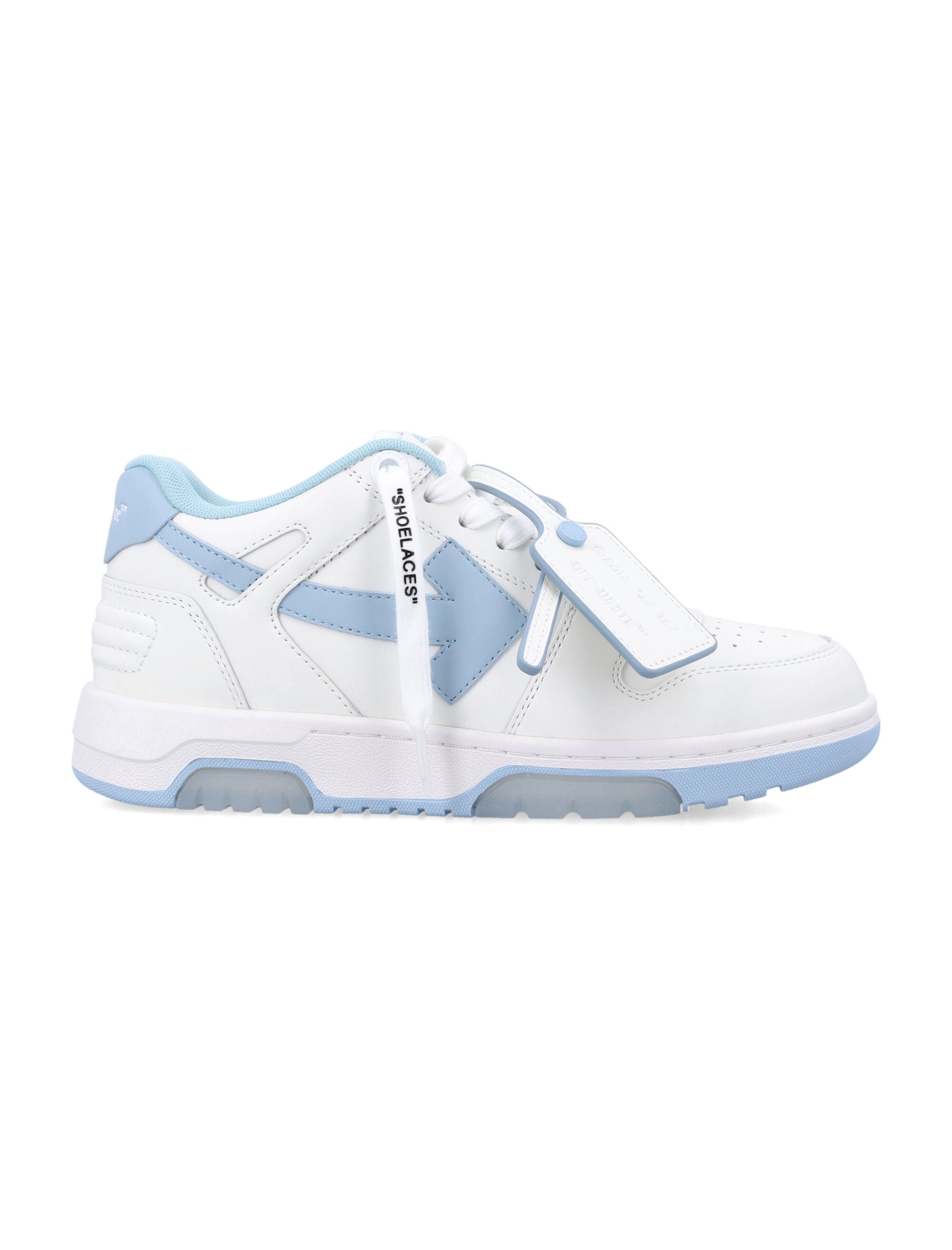 Off-White Out of Office womens sneakers White Light Blue Upper