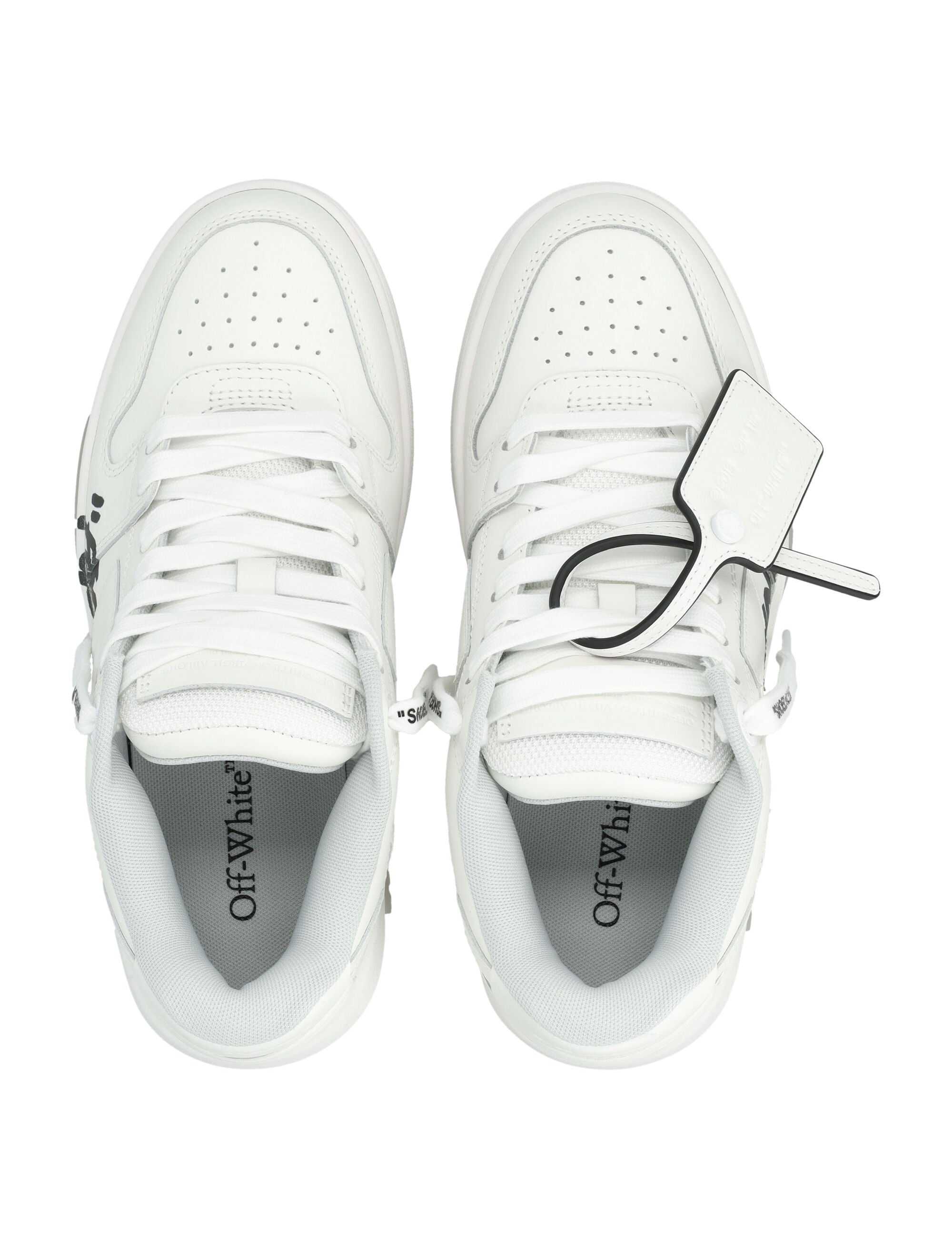 Off-White Out of Office For Walking Leather Sneakers Upper