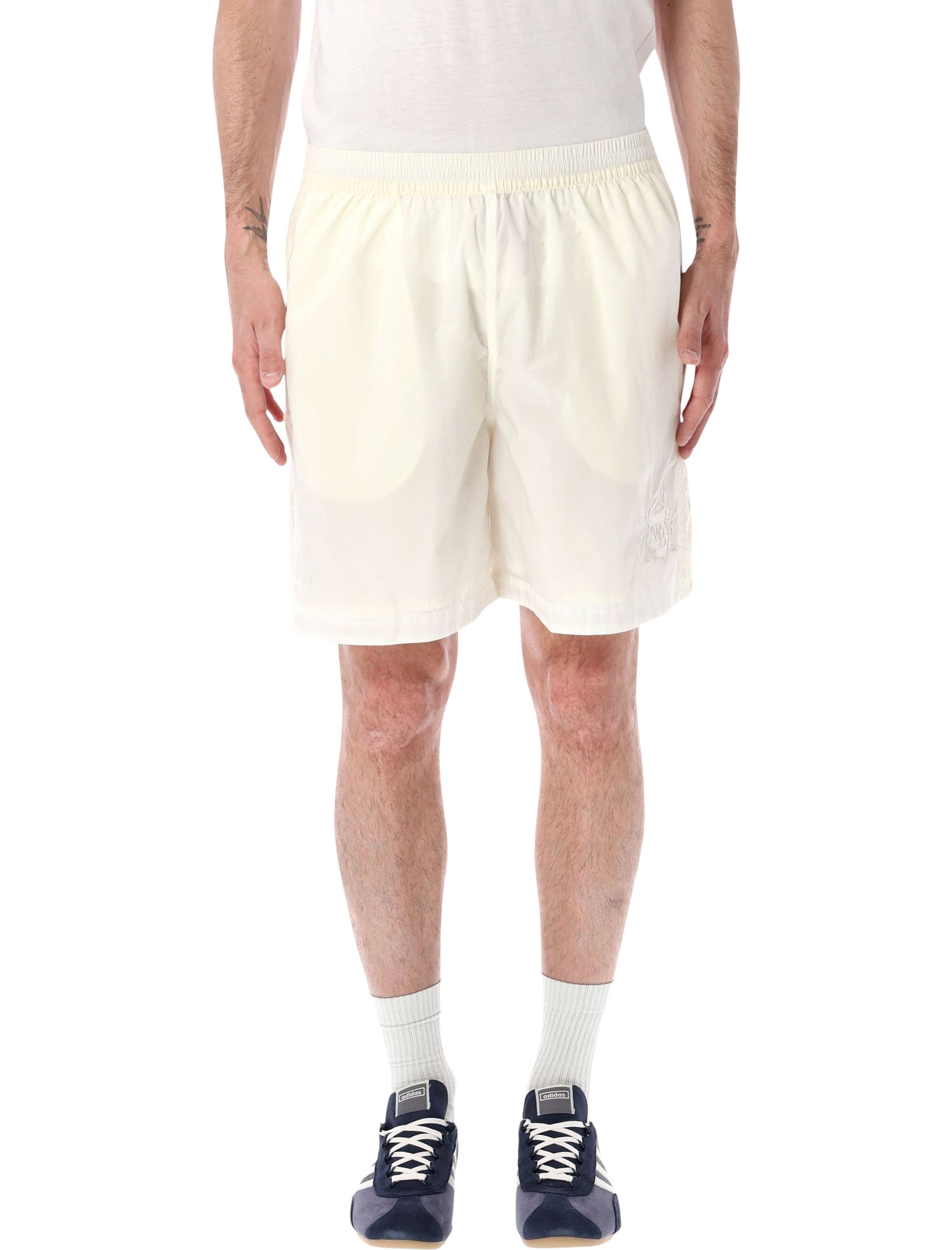 Adidas Originals X Wales Bonner Football Shorts Chalk White Recycled Polyamide