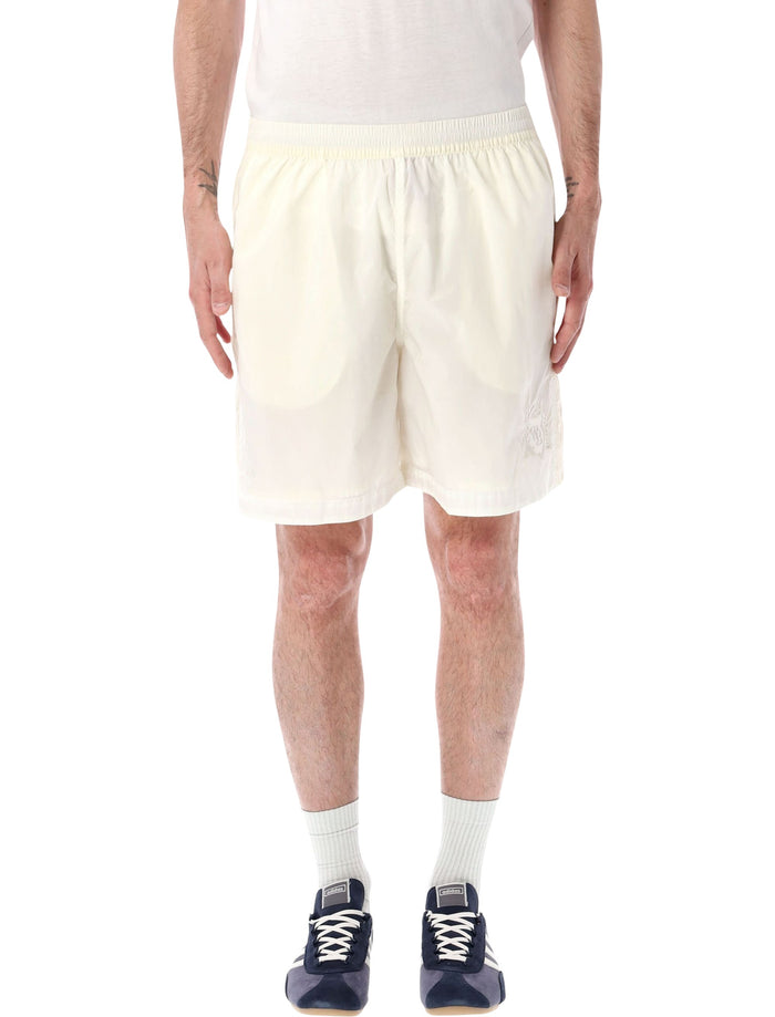 Adidas Originals X Wales Bonner Football Shorts Chalk White Recycled Polyamide