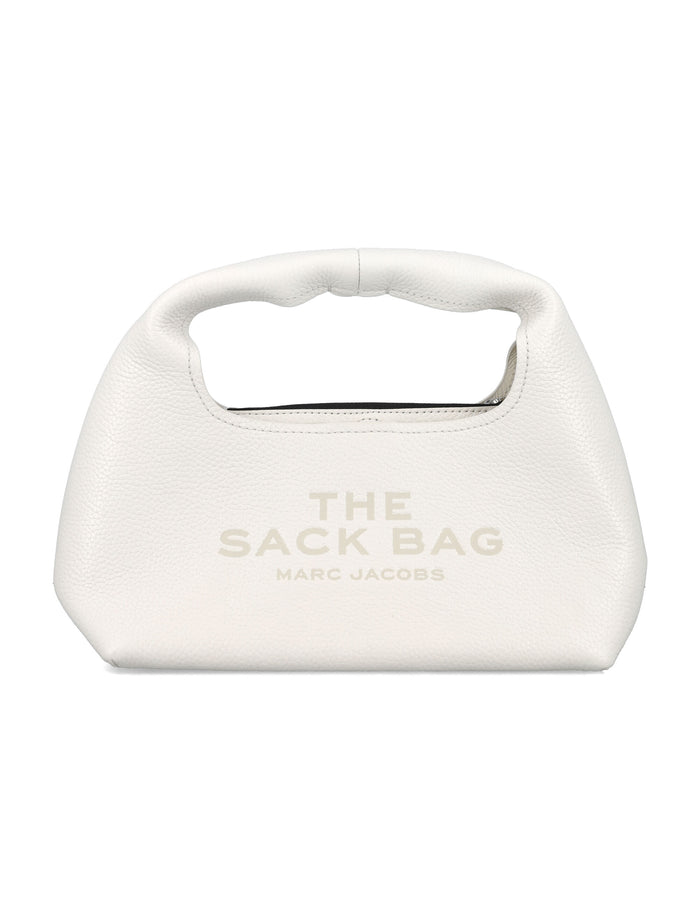 The mini sack bag Marc Jacobs White Cow Leather Tote