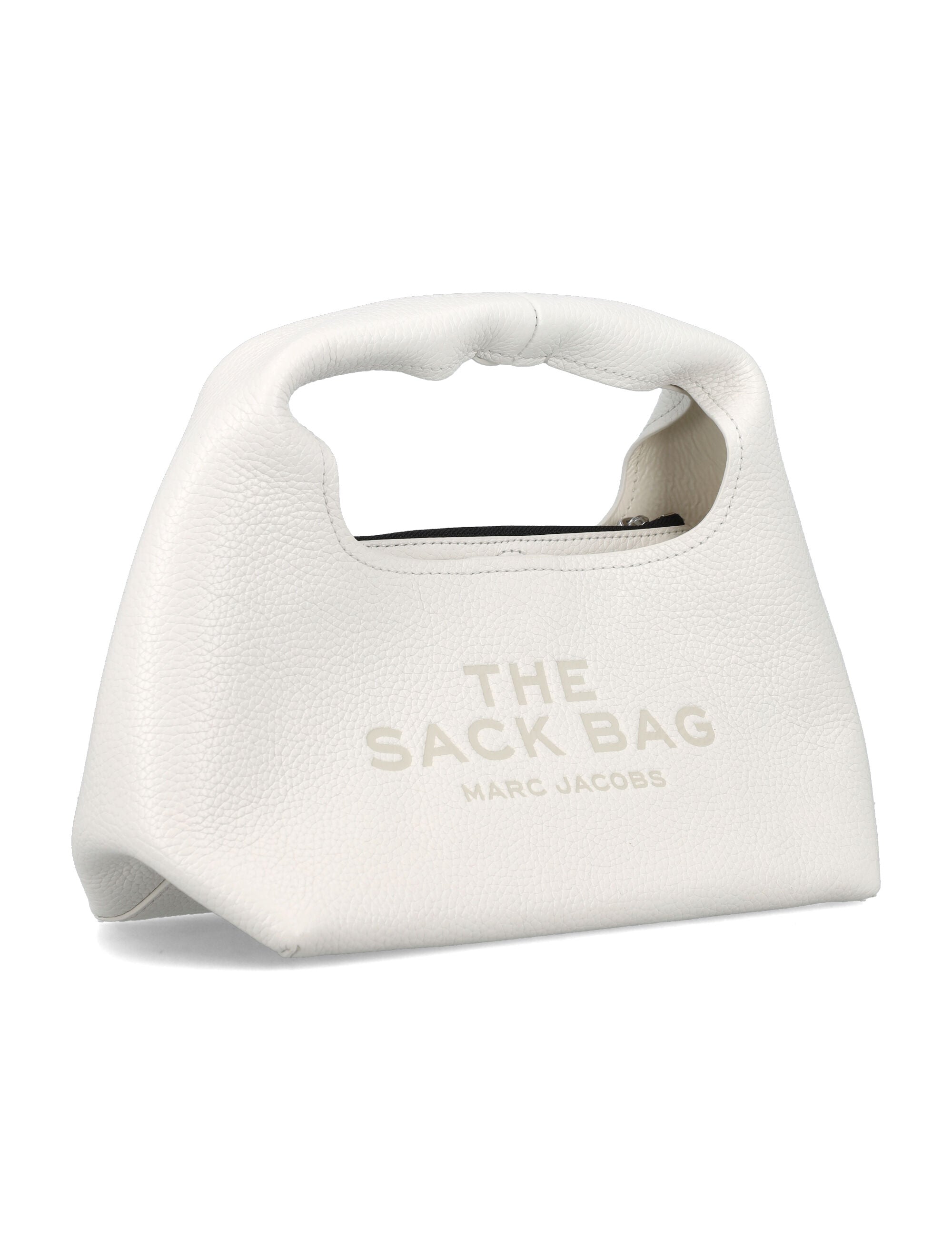 The mini sack bag Marc Jacobs White Cow Leather Tote