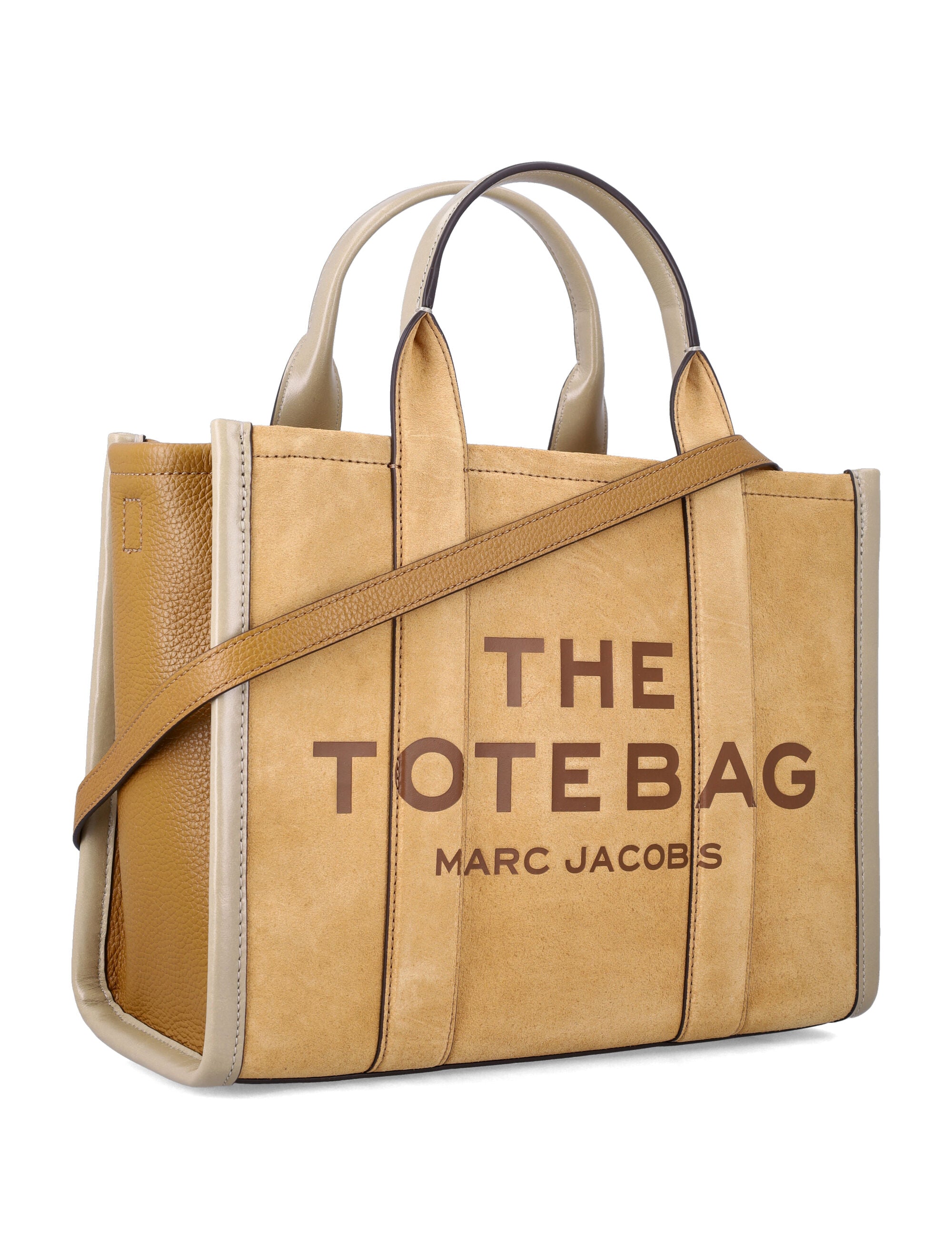 Marc Jacobs The Suede medium Tote bag Sahara Cow Leather
