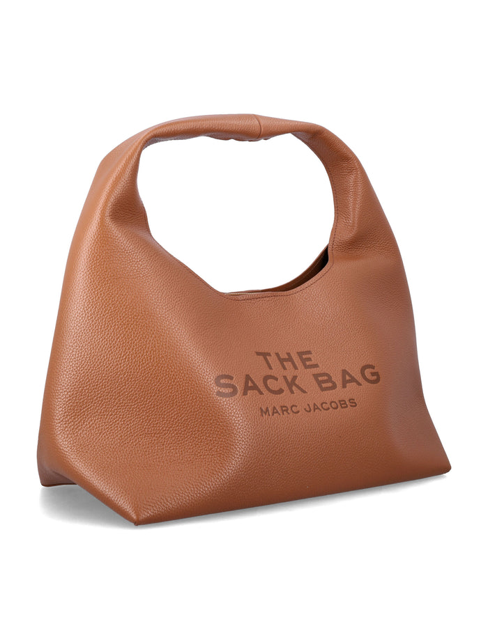 Marc Jacobs The Sack Bag in grained leather Argan Oil Cow Shoulder