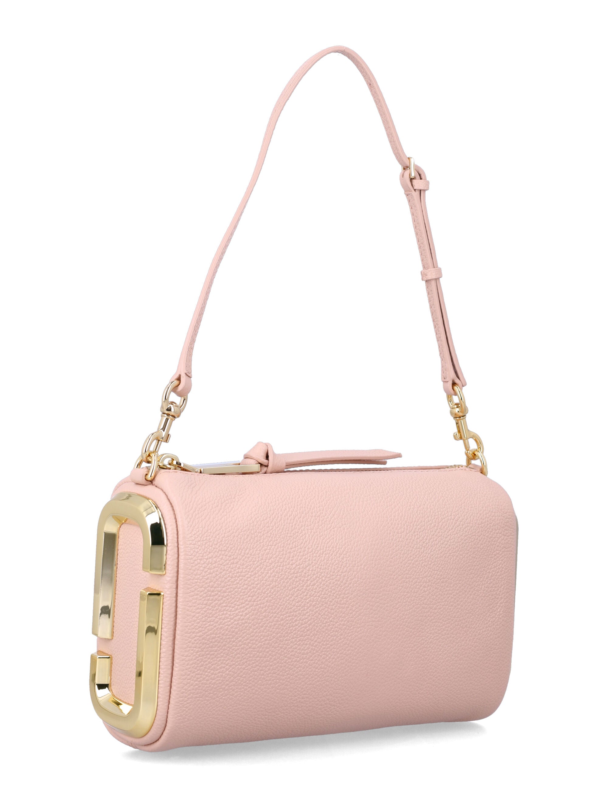 Marc Jacobs The Snapshot Shoulder Bag Rose Cow Leather
