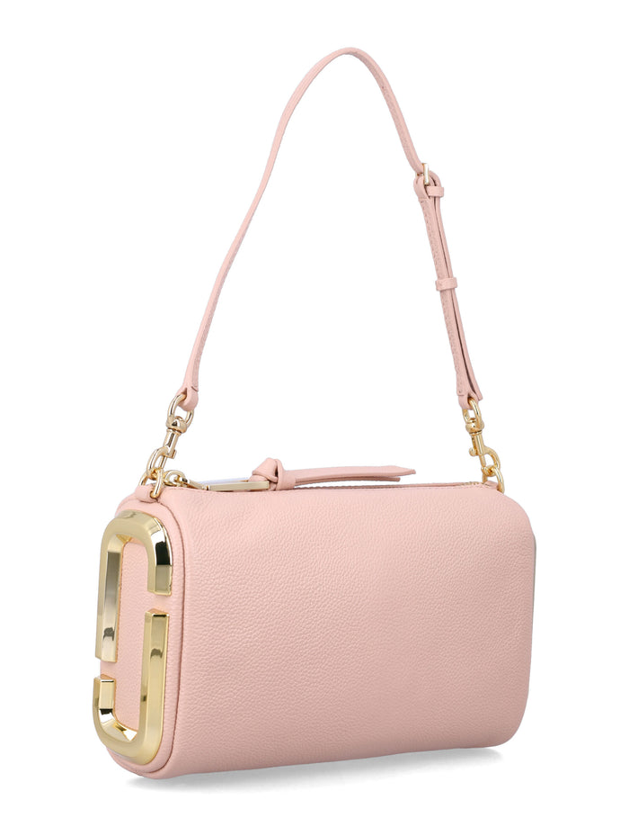 Marc Jacobs The Snapshot Shoulder Bag Rose Cow Leather