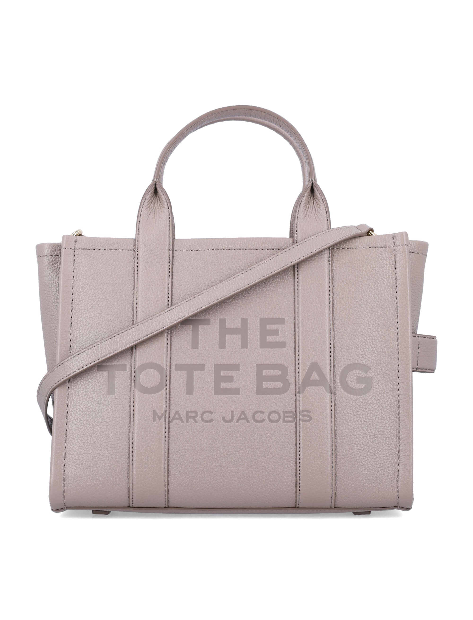 Marc Jacobs The Medium Tote Bag in Leather Cement Cow