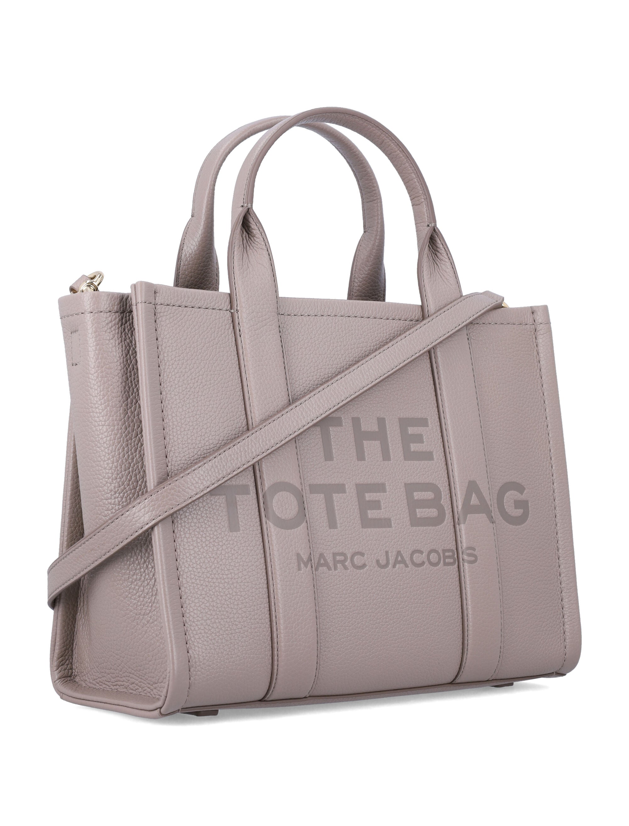 Marc Jacobs The Medium Tote Bag in Leather Cement Cow