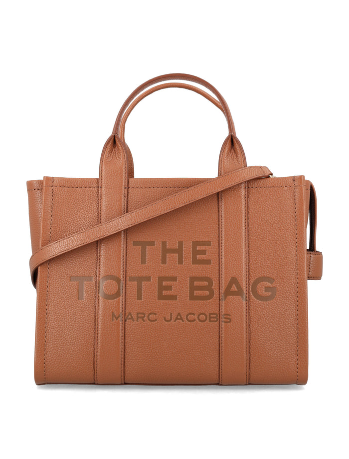 Marc Jacobs The Medium Tote Bag in Leather Argan Oil Cow