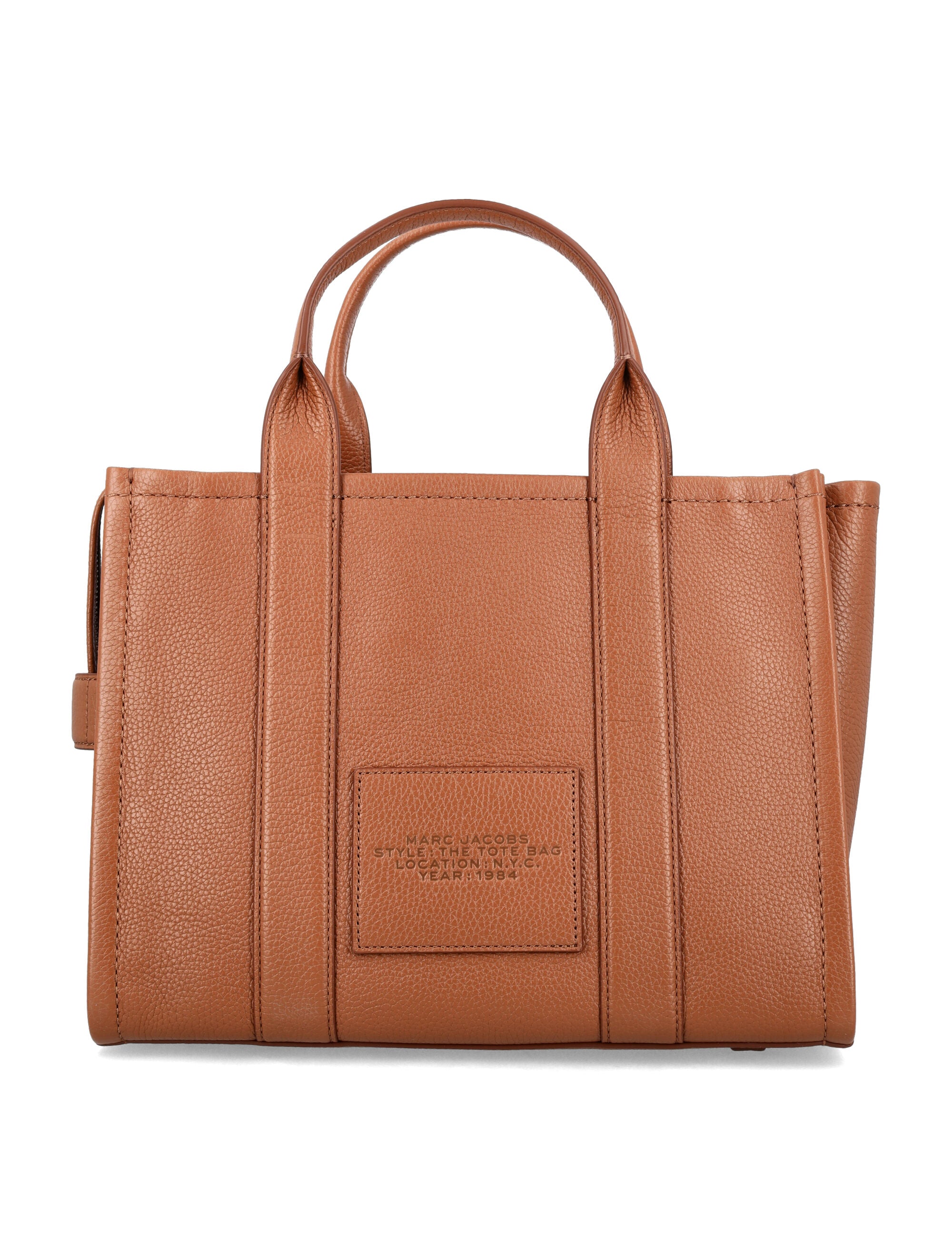 Marc Jacobs The Medium Tote Bag in Leather Argan Oil Cow