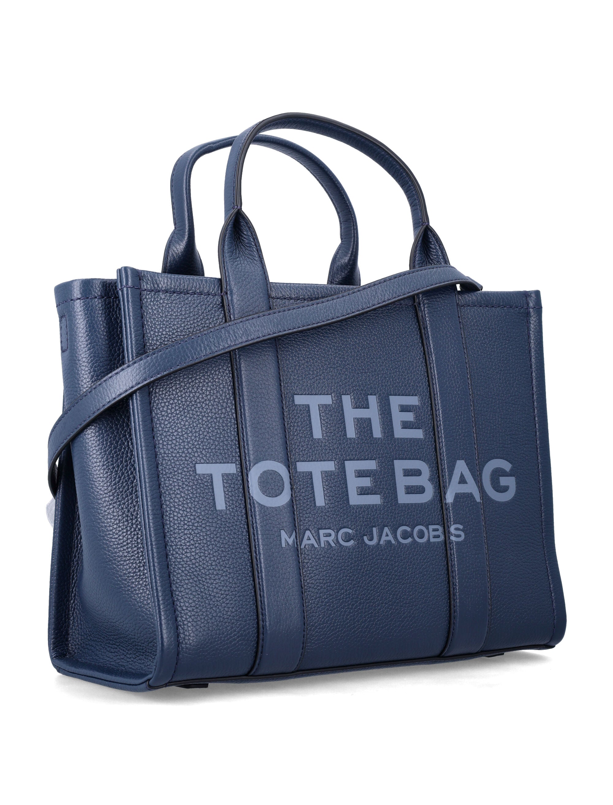 Marc Jacobs The Medium Tote Bag in Leather Blue Sea Cow