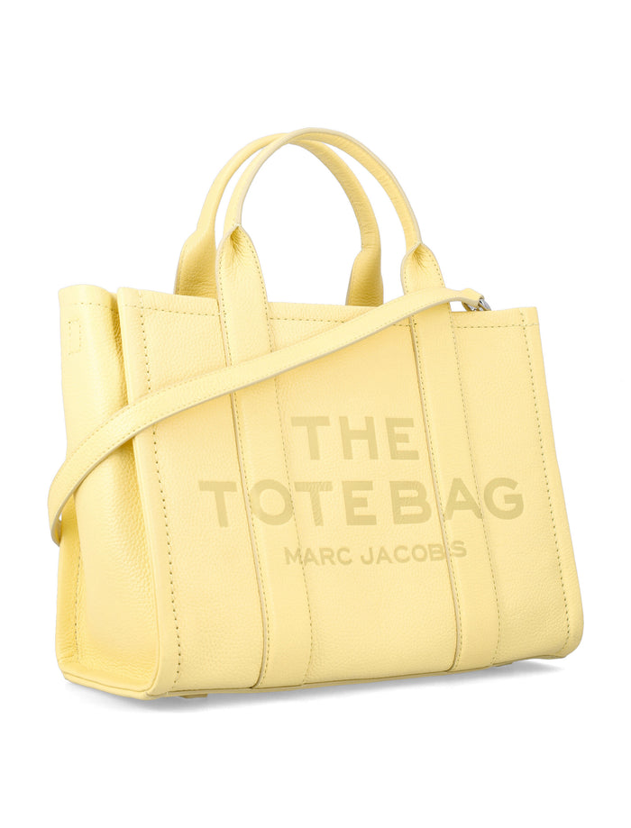 Marc Jacobs The Medium Tote Bag in Leather Custard Cow