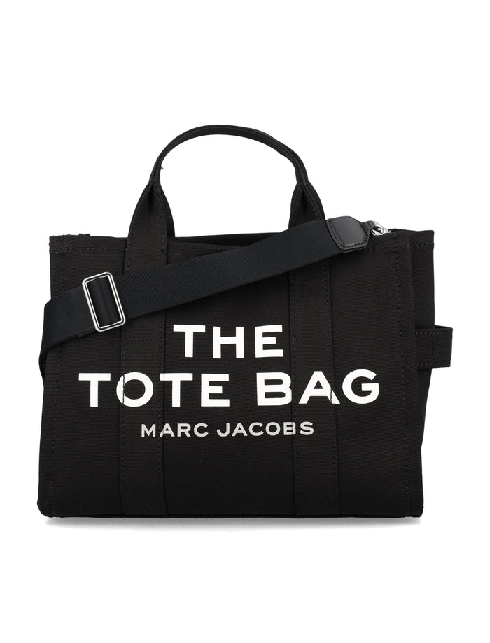 Marc Jacobs The Medium Canvas Tote Bag Black Cotton