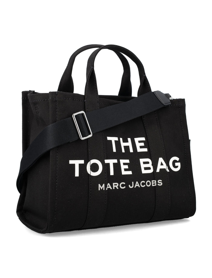 Marc Jacobs The Medium Canvas Tote Bag Black Cotton