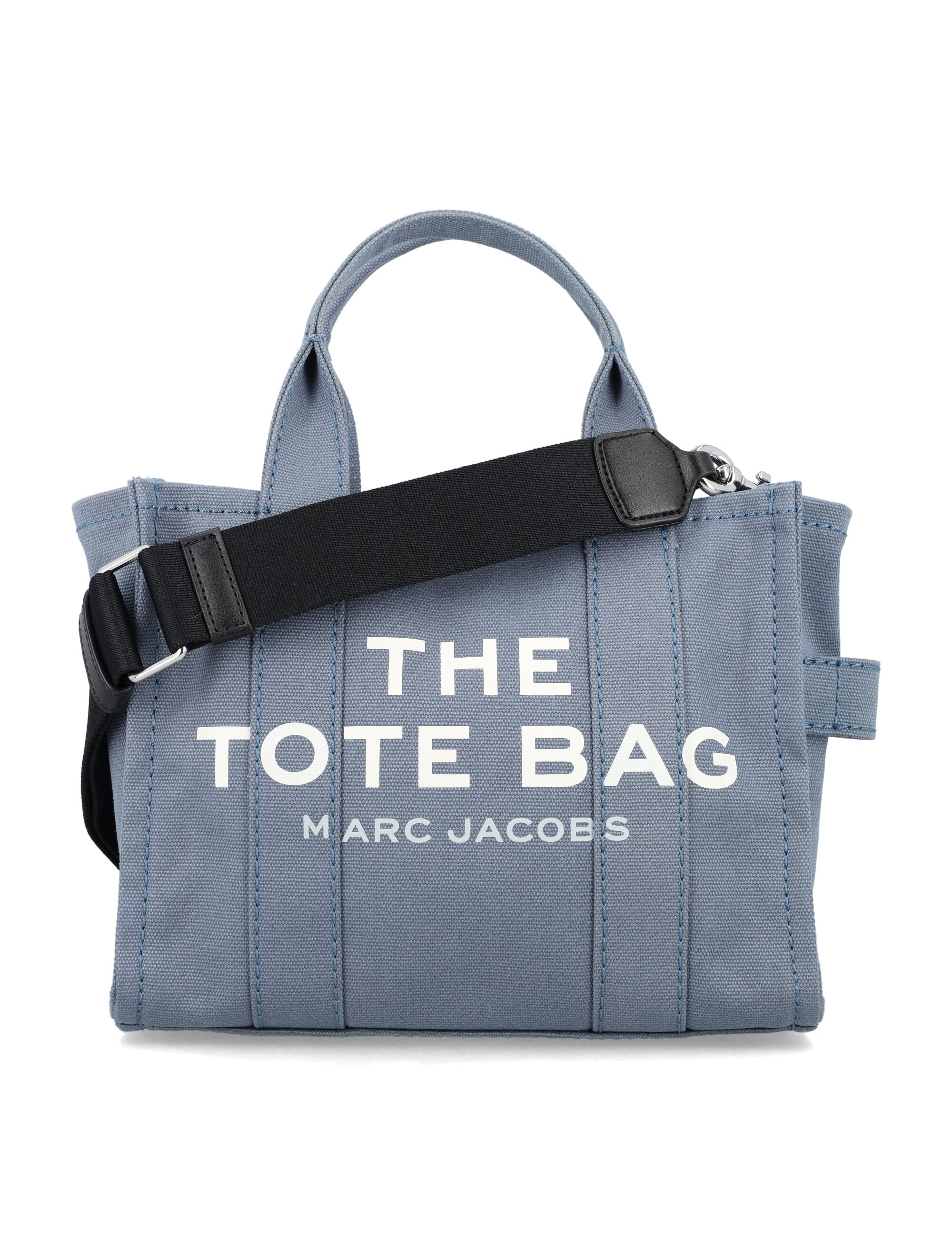 Marc Jacobs The Small Canvas Tote Bag Blue Shadow Cotton