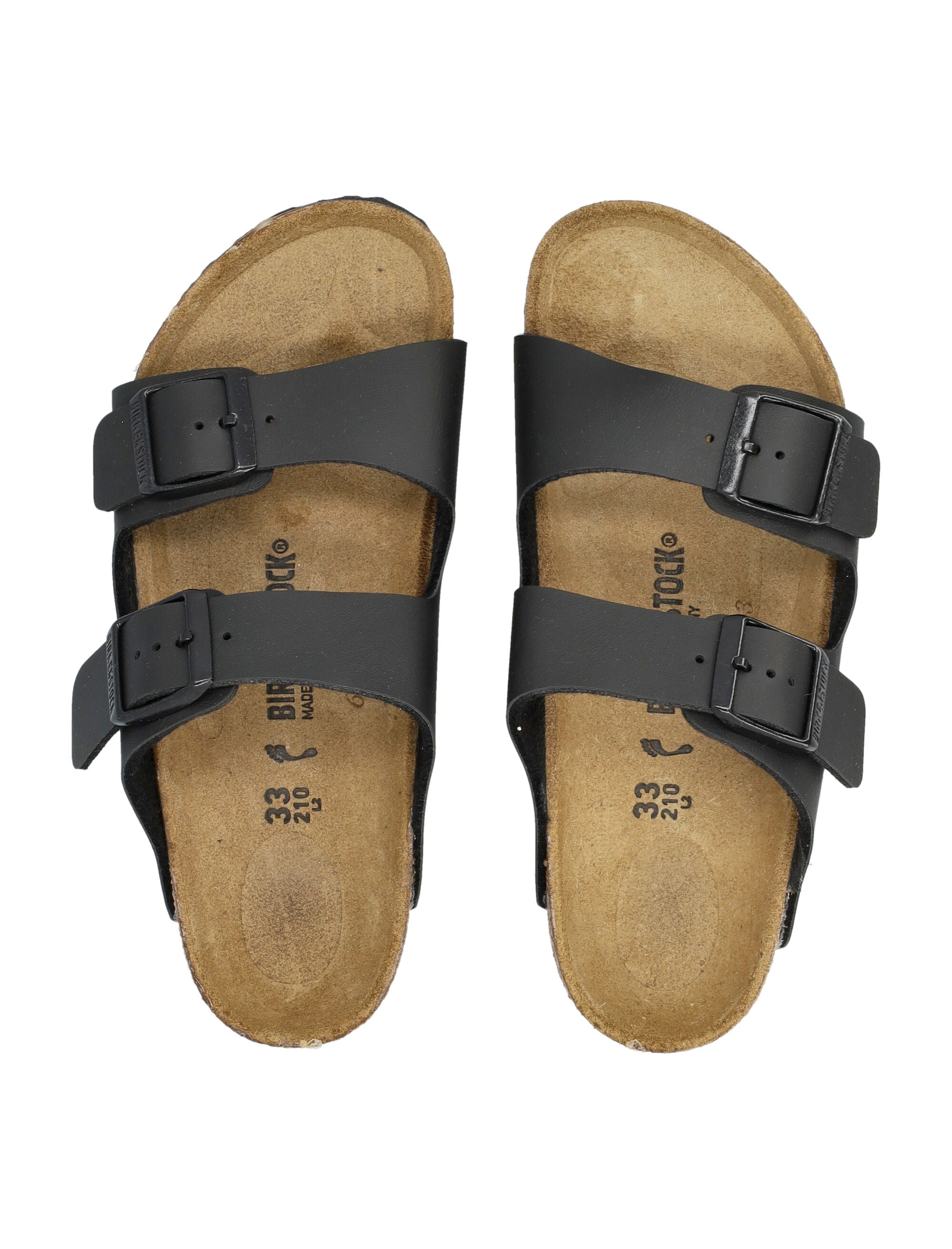 Birkenstock Arizona kids sandals black Upper