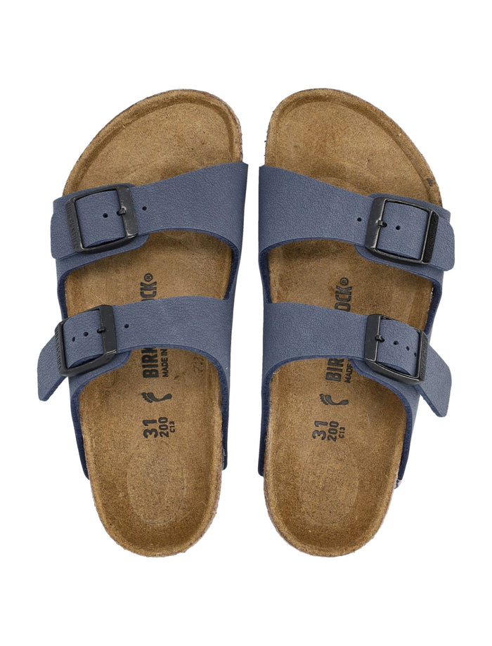 Birkenstock Arizona Kids Birko-Flor® Nubuck sandals blue Navy Upper