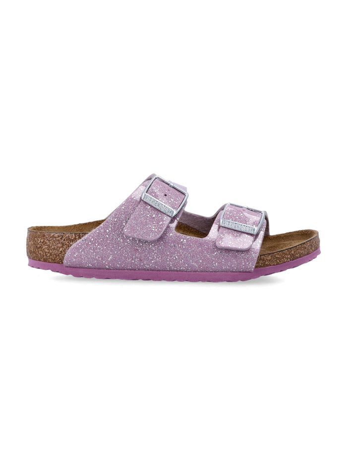 Birkenstock Arizona Kids cosmic sparkle lavender Lavander Upper Sandal