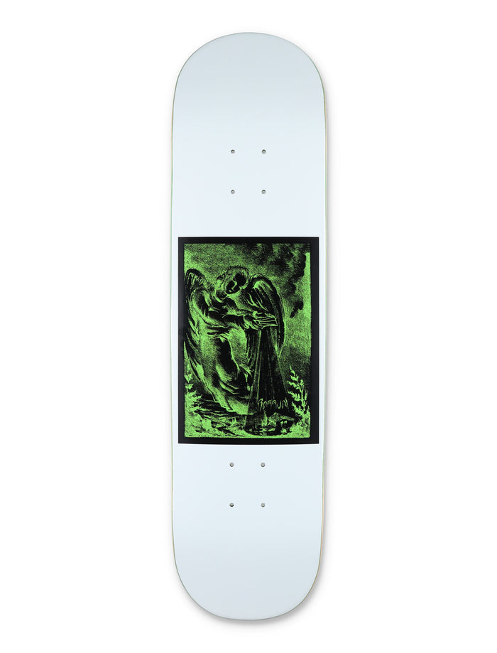 Guardian board White/green Wood Skateboard