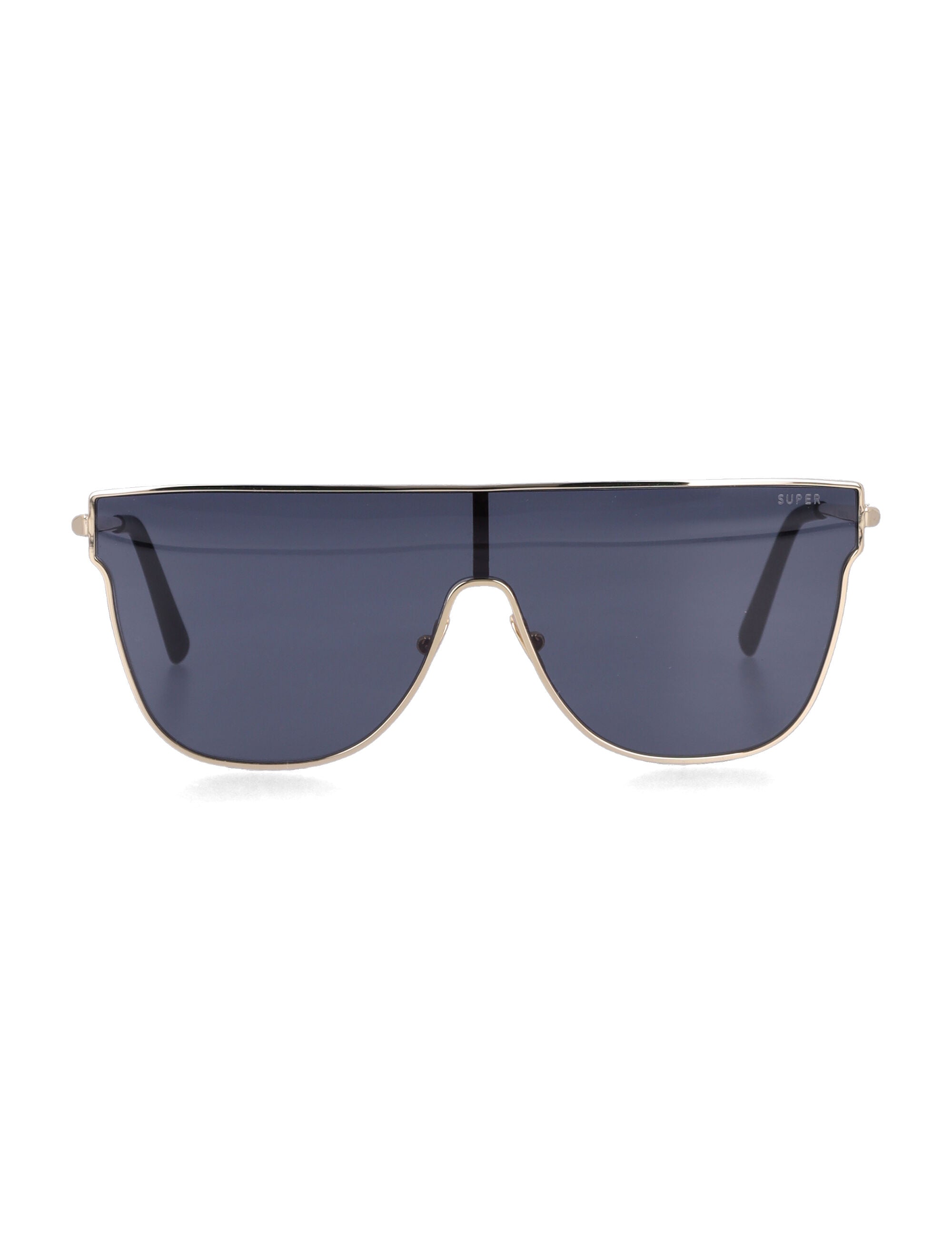 Retrosuperfuture Flat Top Lenz 55 Sunglasses Black Acetate