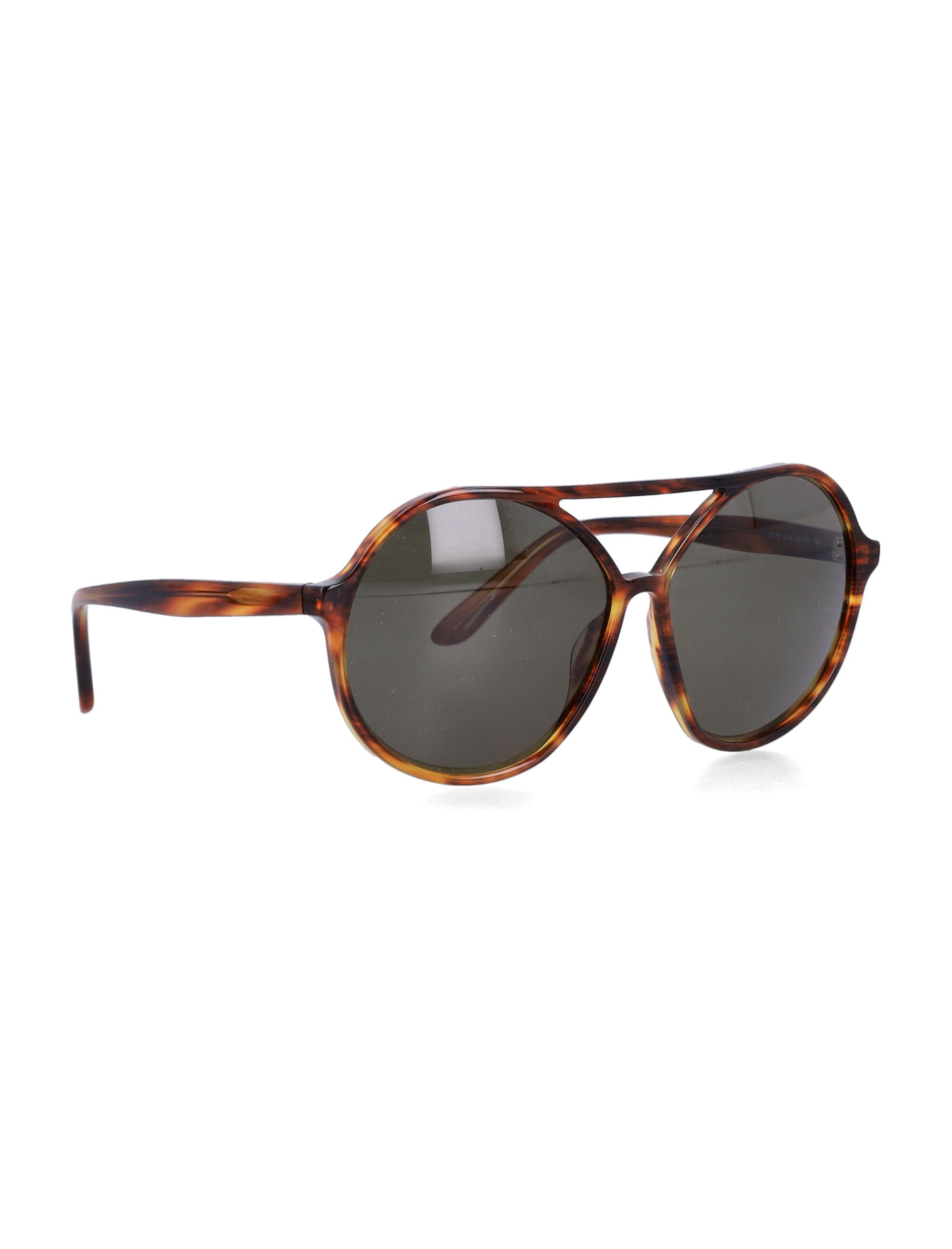 Valentino Garavani Tortoiseshell Aviator Sunglasses Brown Acetate