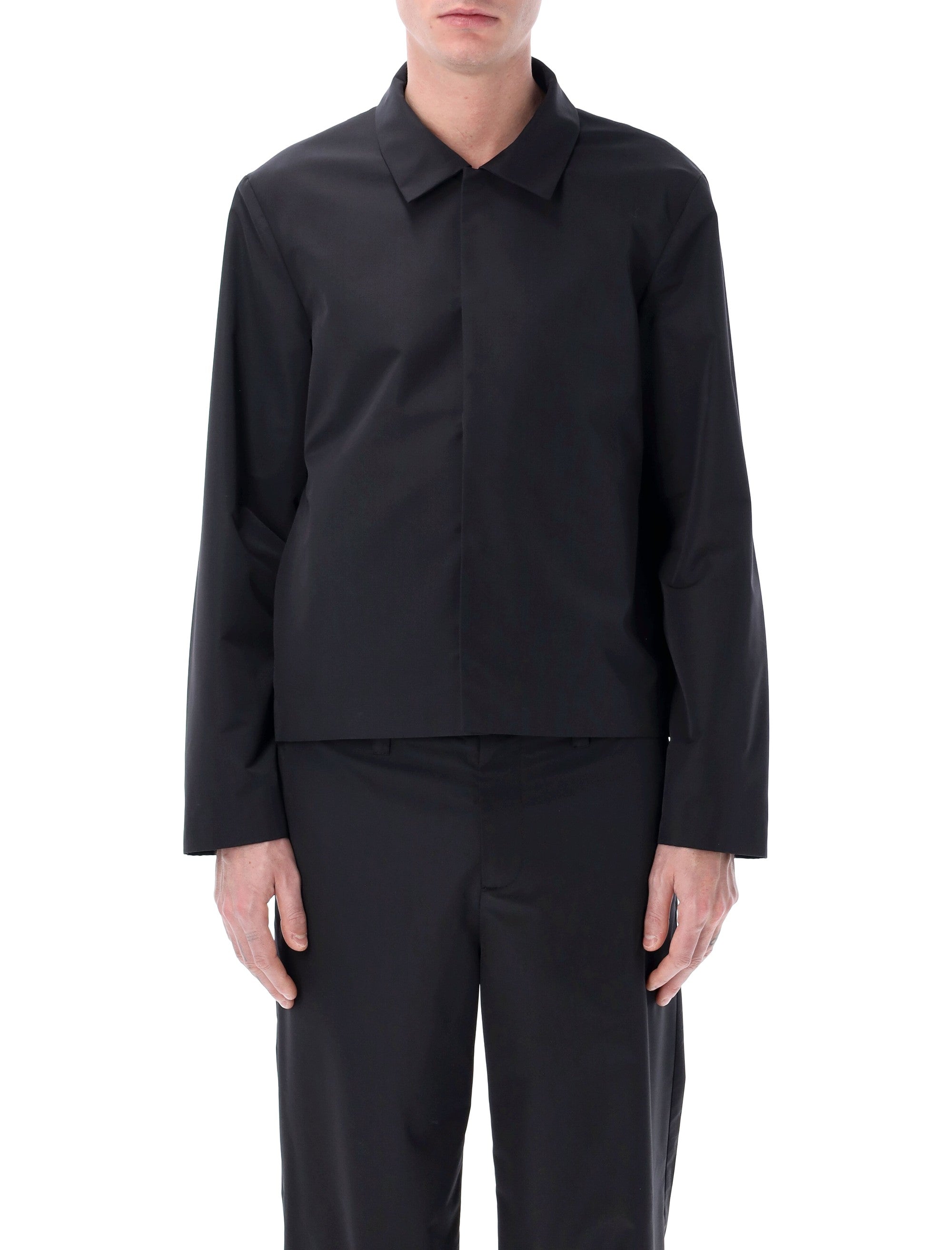 Berner Kühl Officer jacket Black Virgin Wool