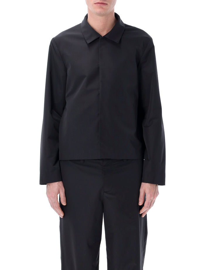 Berner Kühl Officer jacket Black Virgin Wool