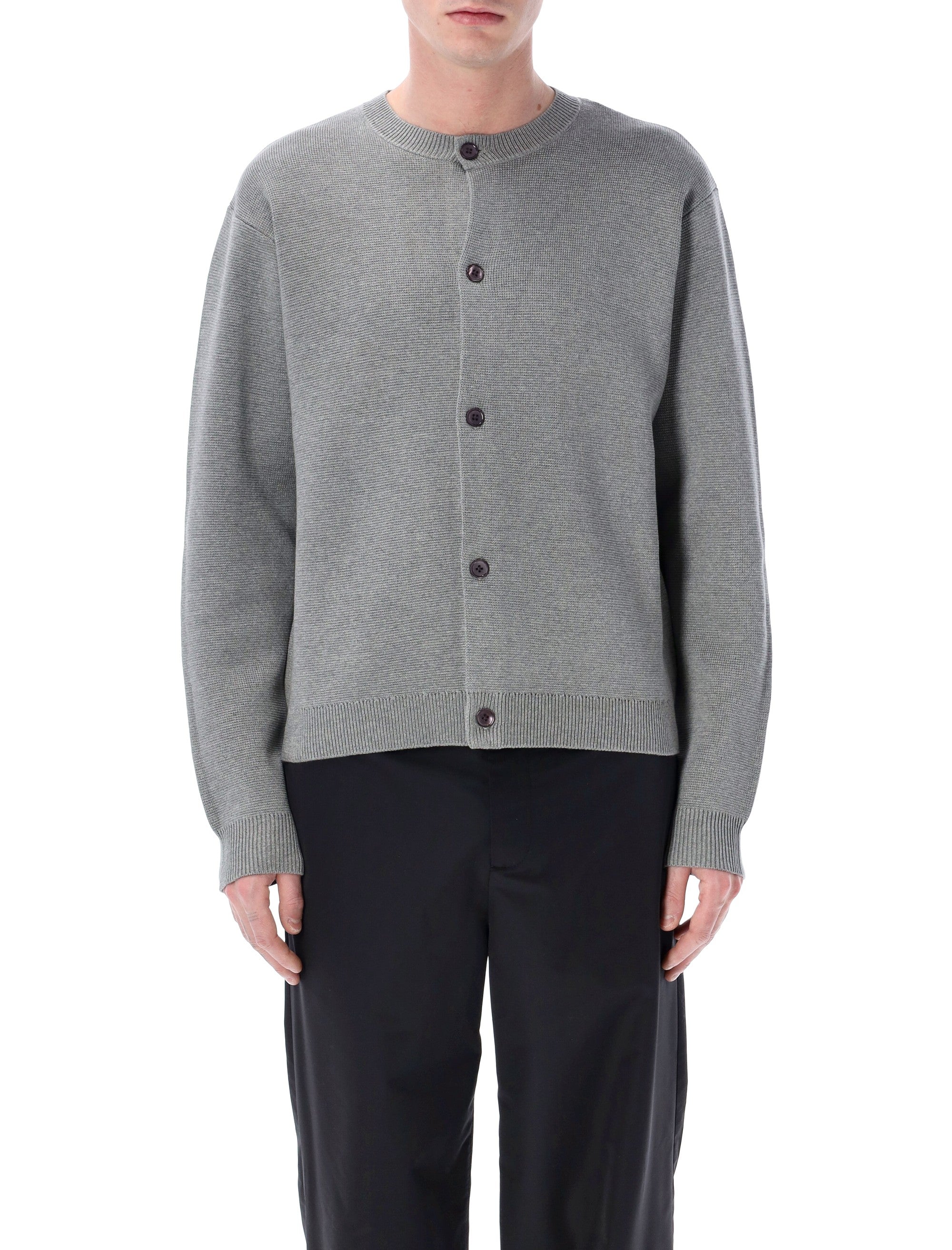 Berner Kühl Silico Milano cardigan Grey Silk