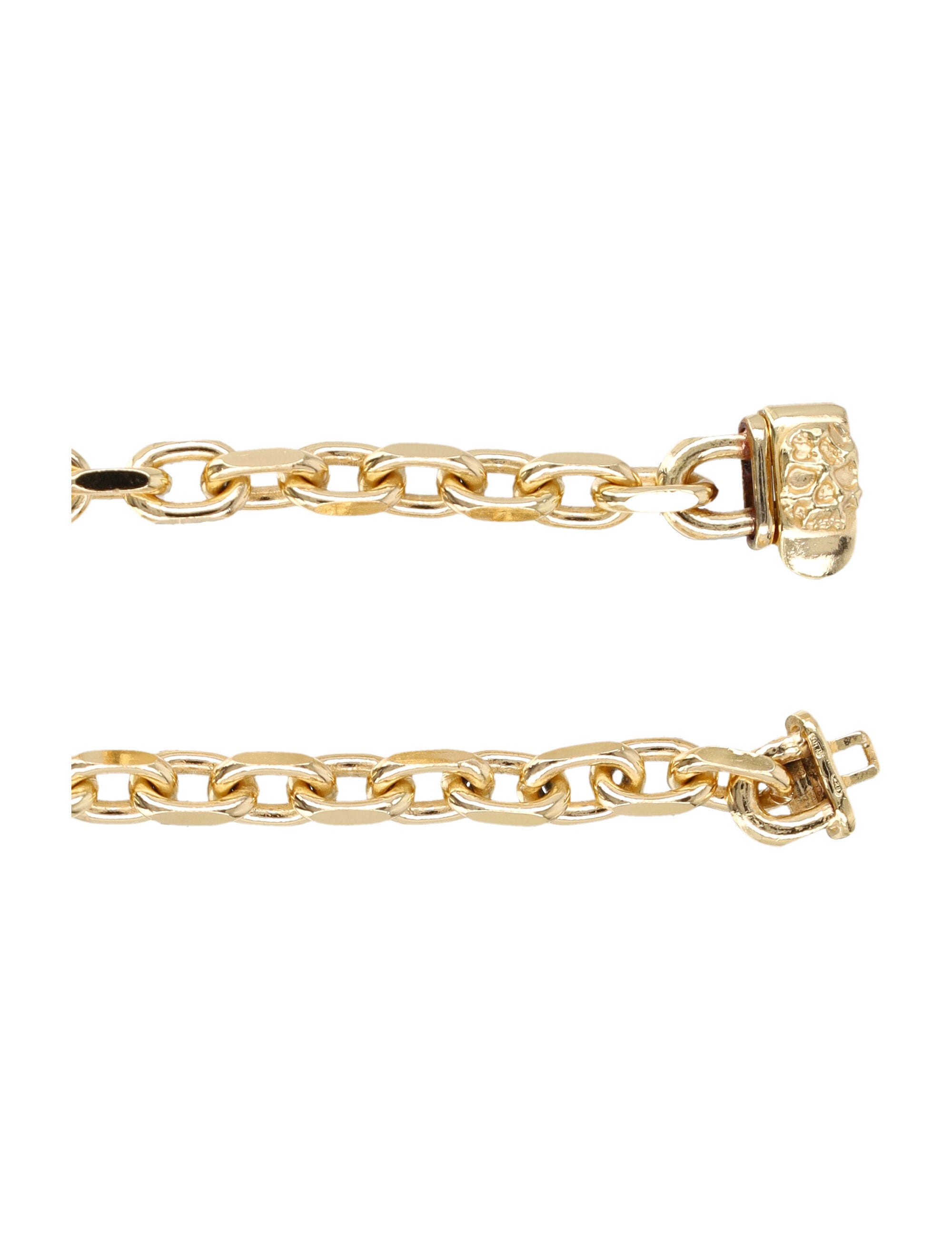 Emanuele Bicocchi Gold-Plated Silver Chain Bracelet