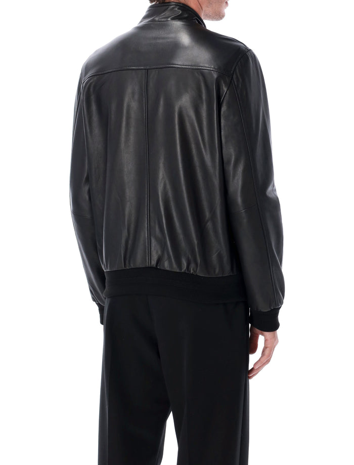 Sword leather jacket Black Lining