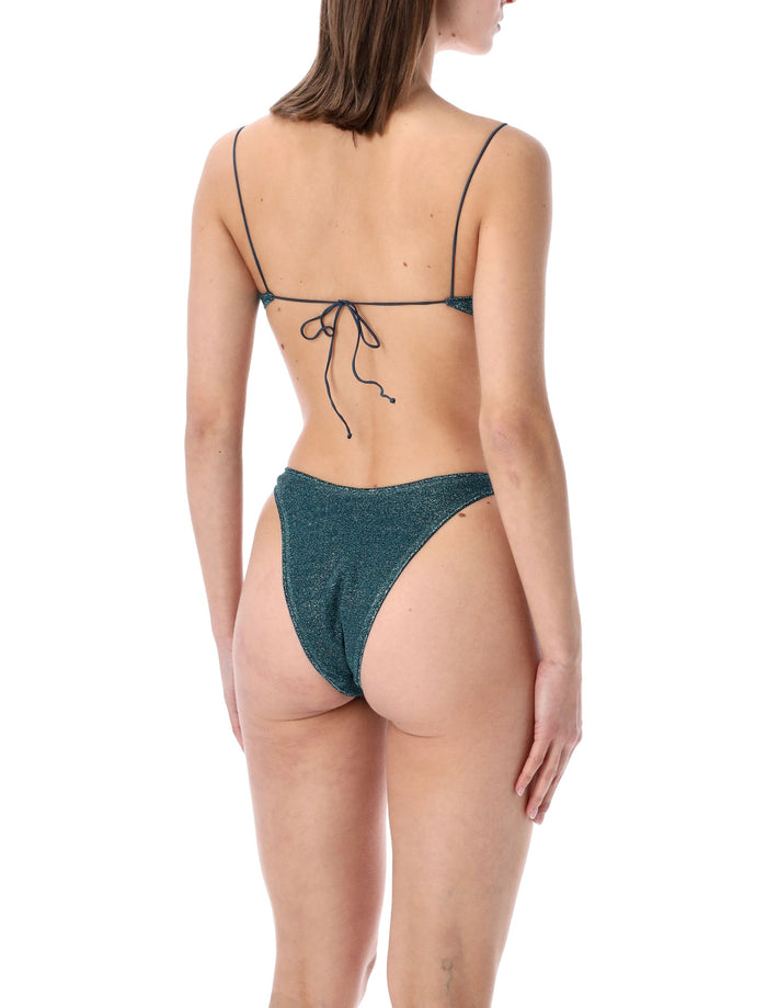 Oséree Swimwear Lumière balconette bikini Peacock Polyamide