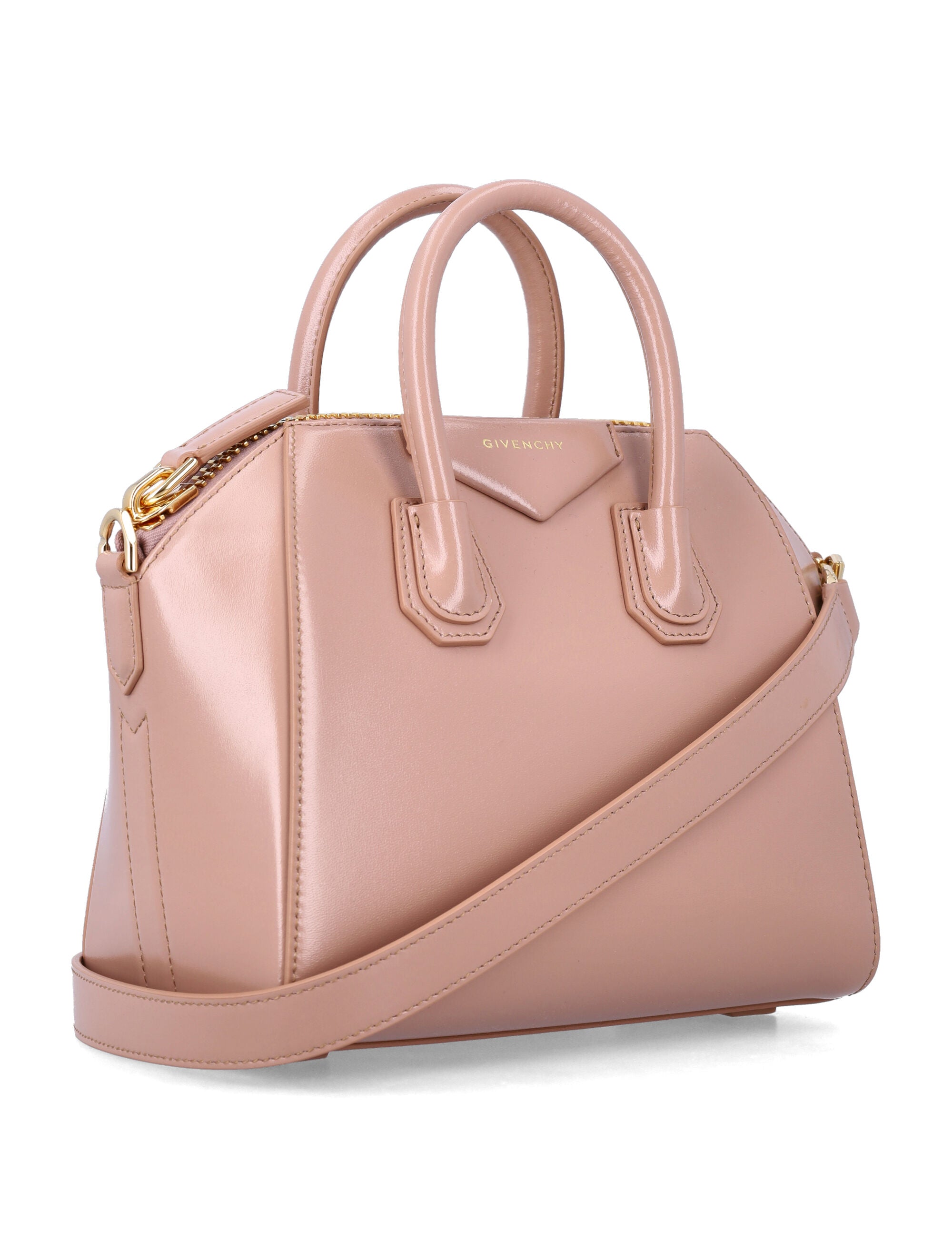 Givenchy Mini Antigona bag Blush Pink Calf Leather Tote