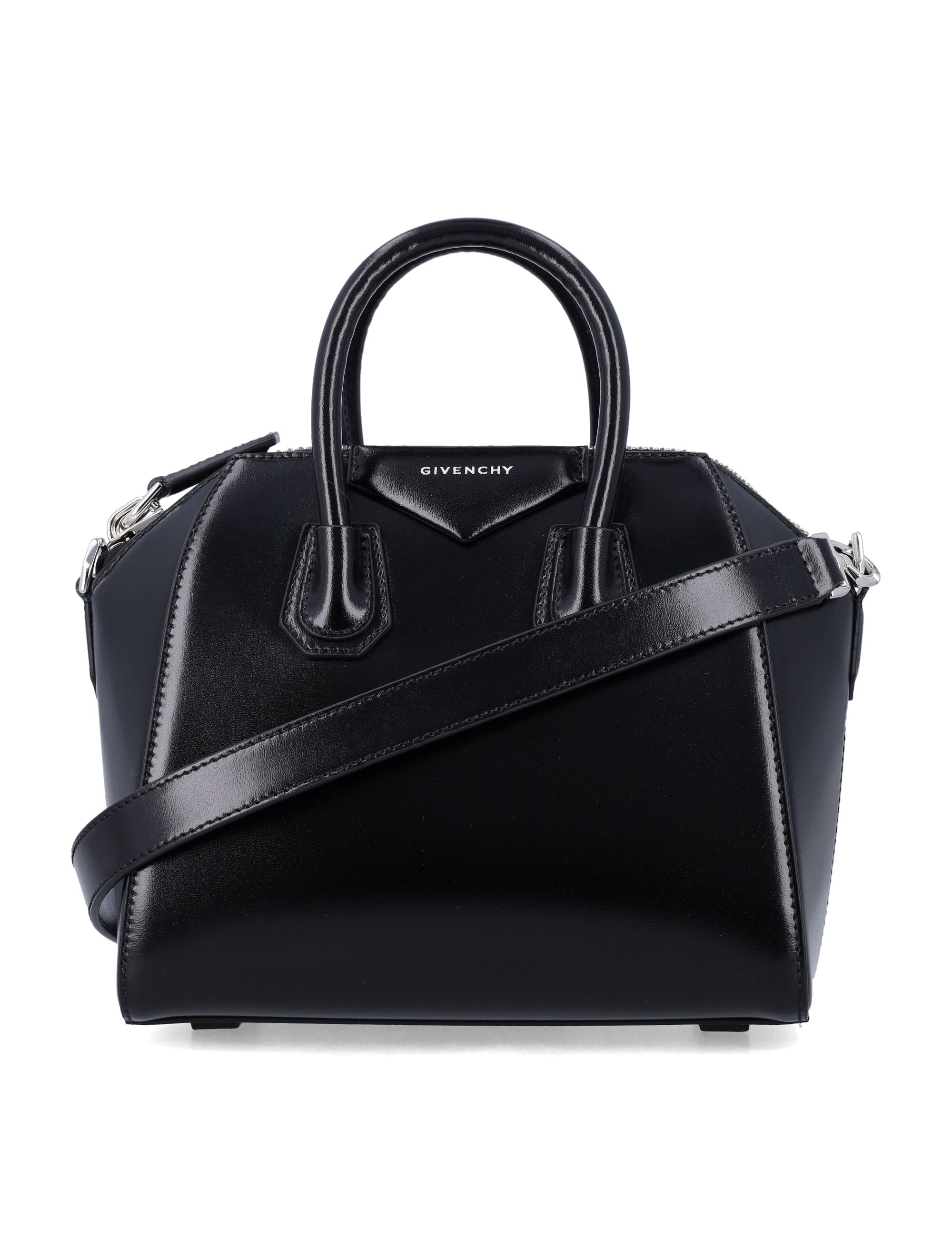 Givenchy Antigona Mini Bag Black Calf Leather Tote