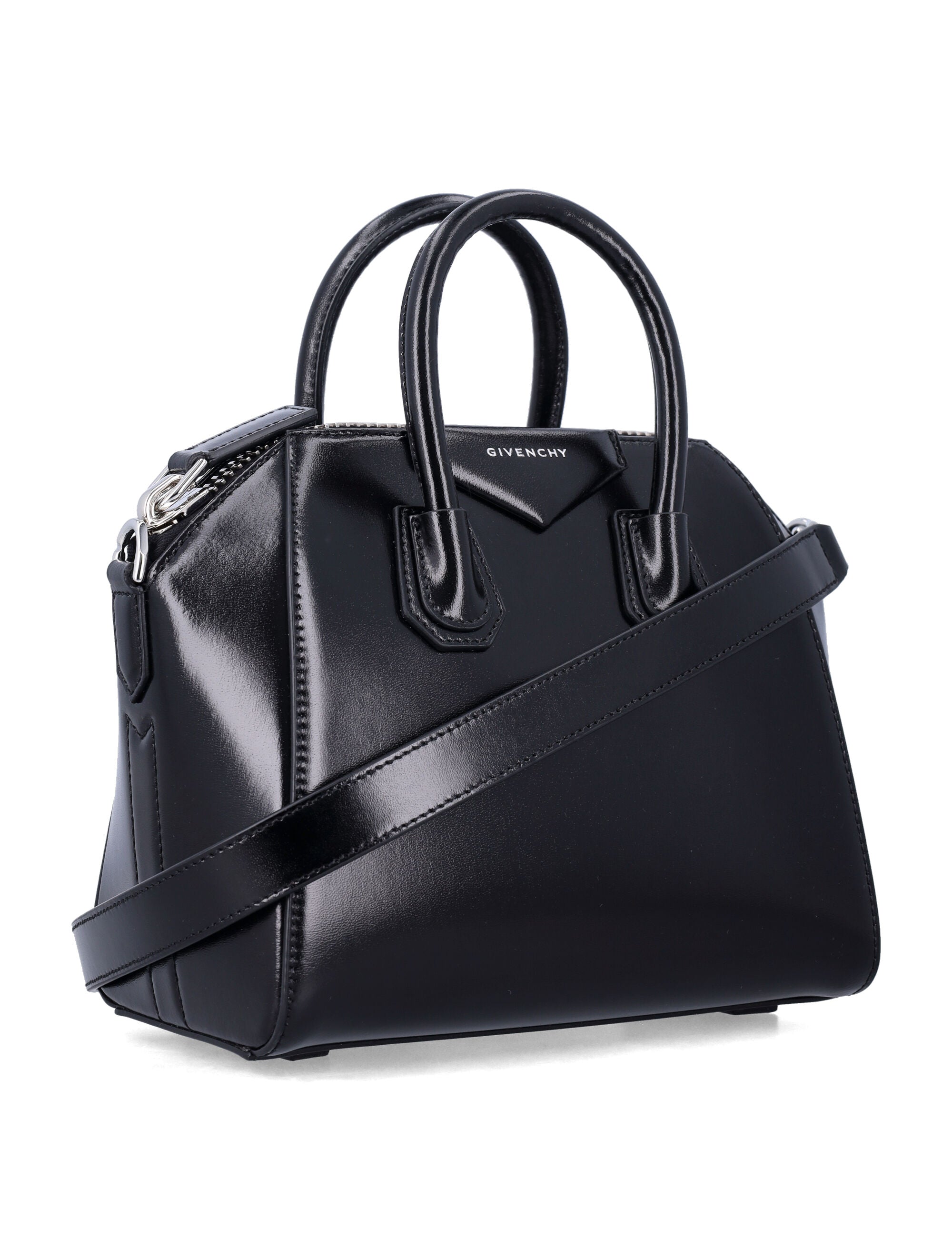 Givenchy Antigona Mini Bag Black Calf Leather Tote