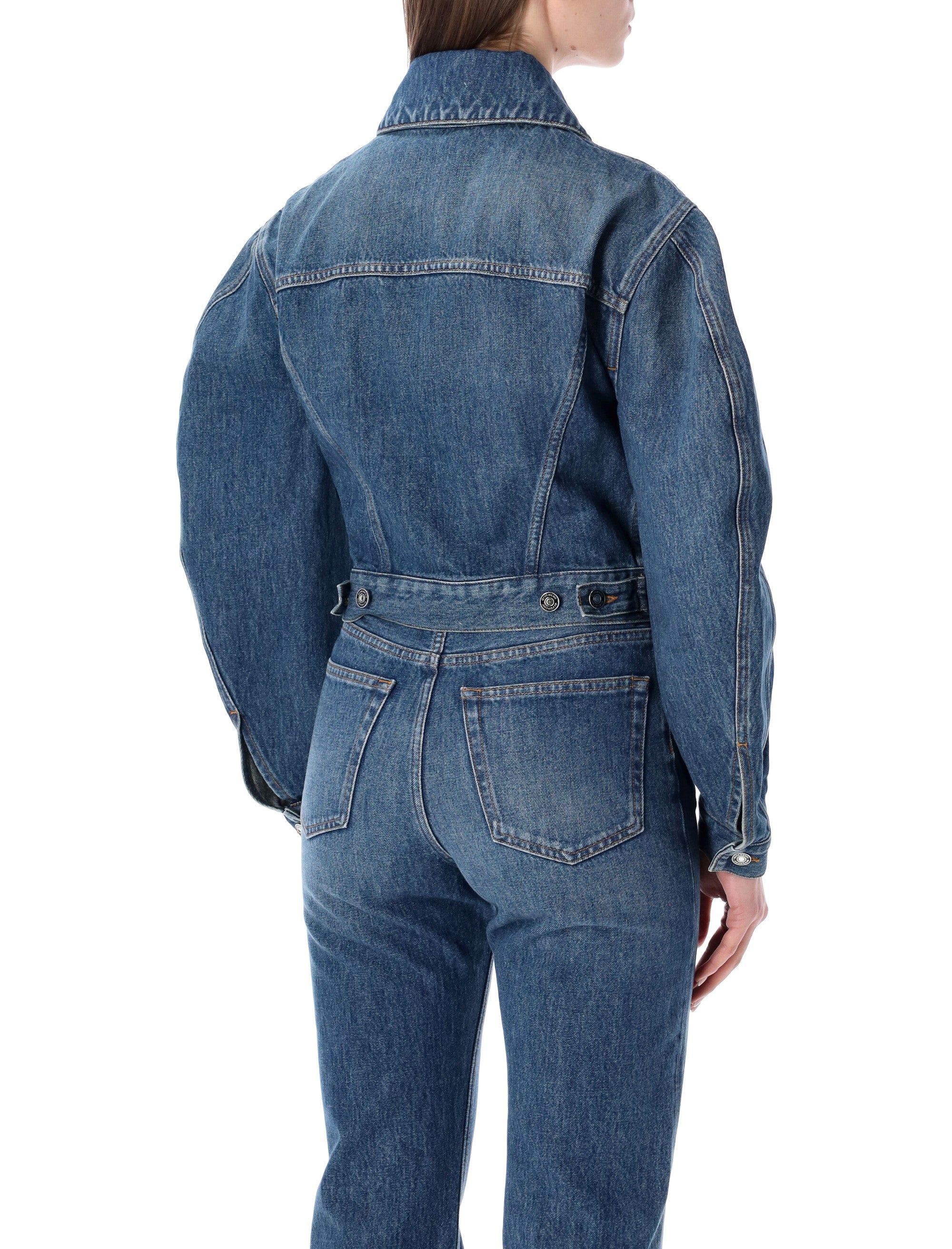 Givenchy Cocoon denim jacket Medium Blue Cotton