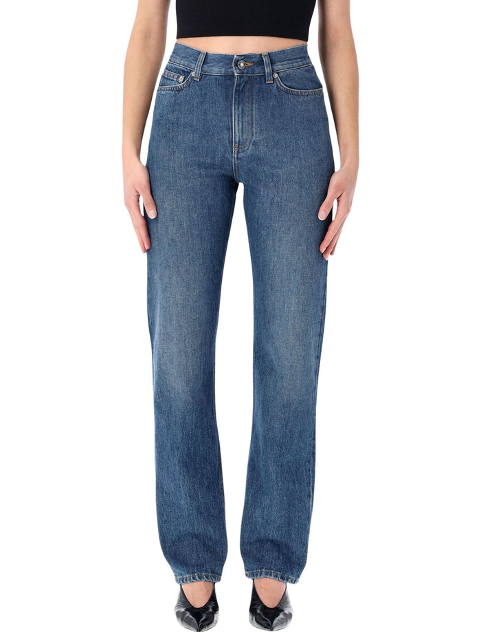 Givenchy straight fit jeans Medium Blue Cotton