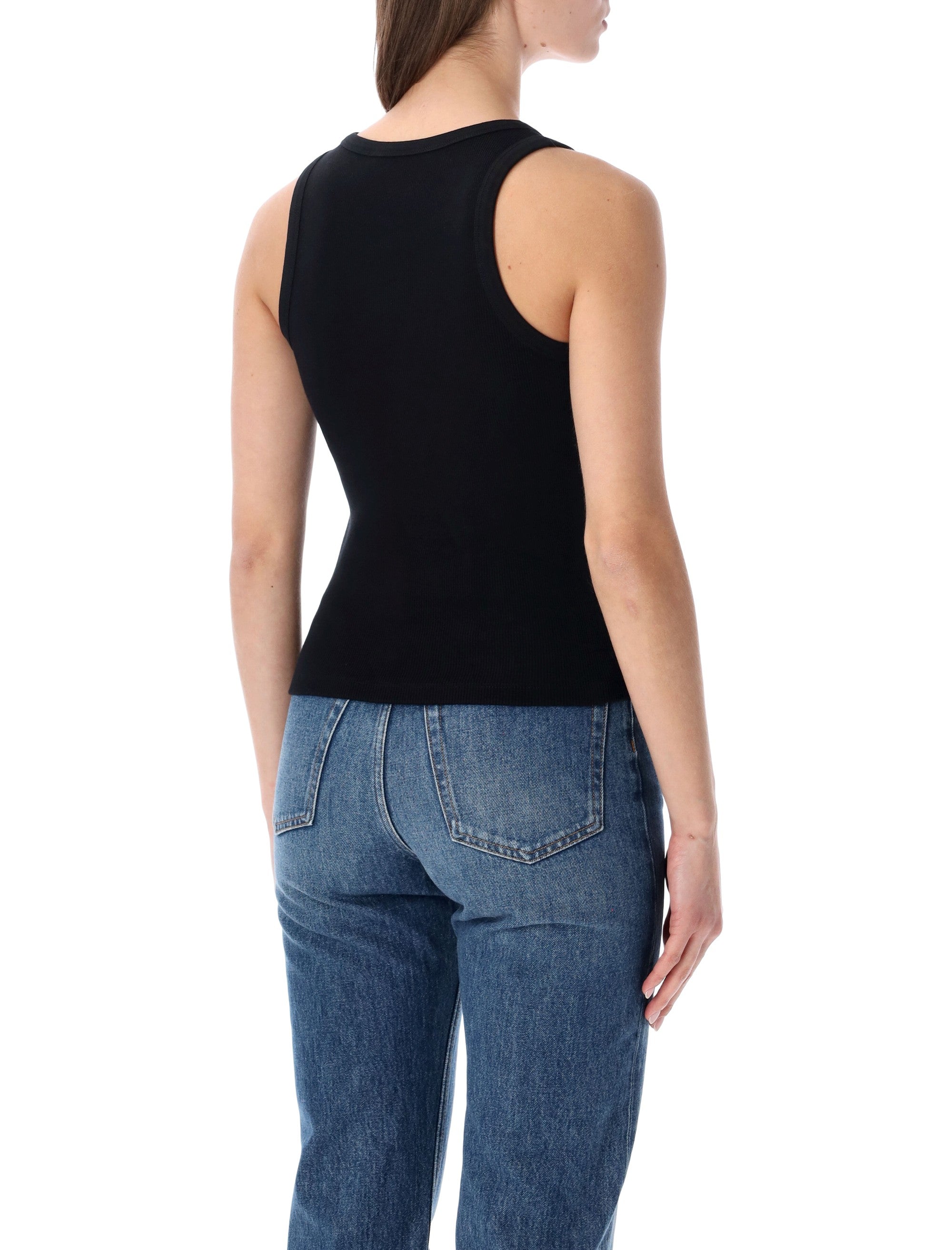 Givenchy Paris cotton tank top Black