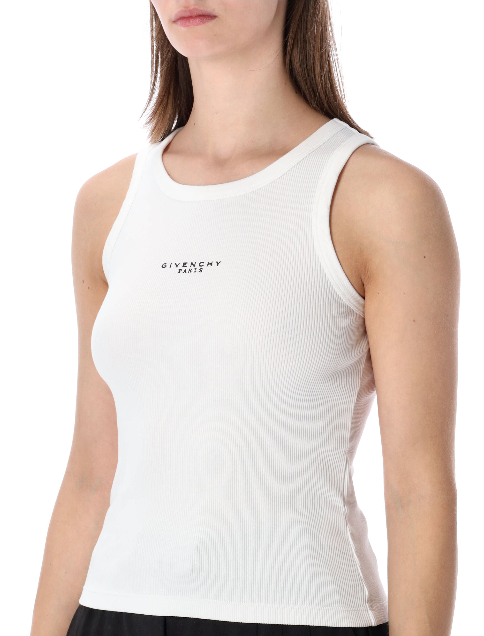 Givenchy Paris cotton tank top White